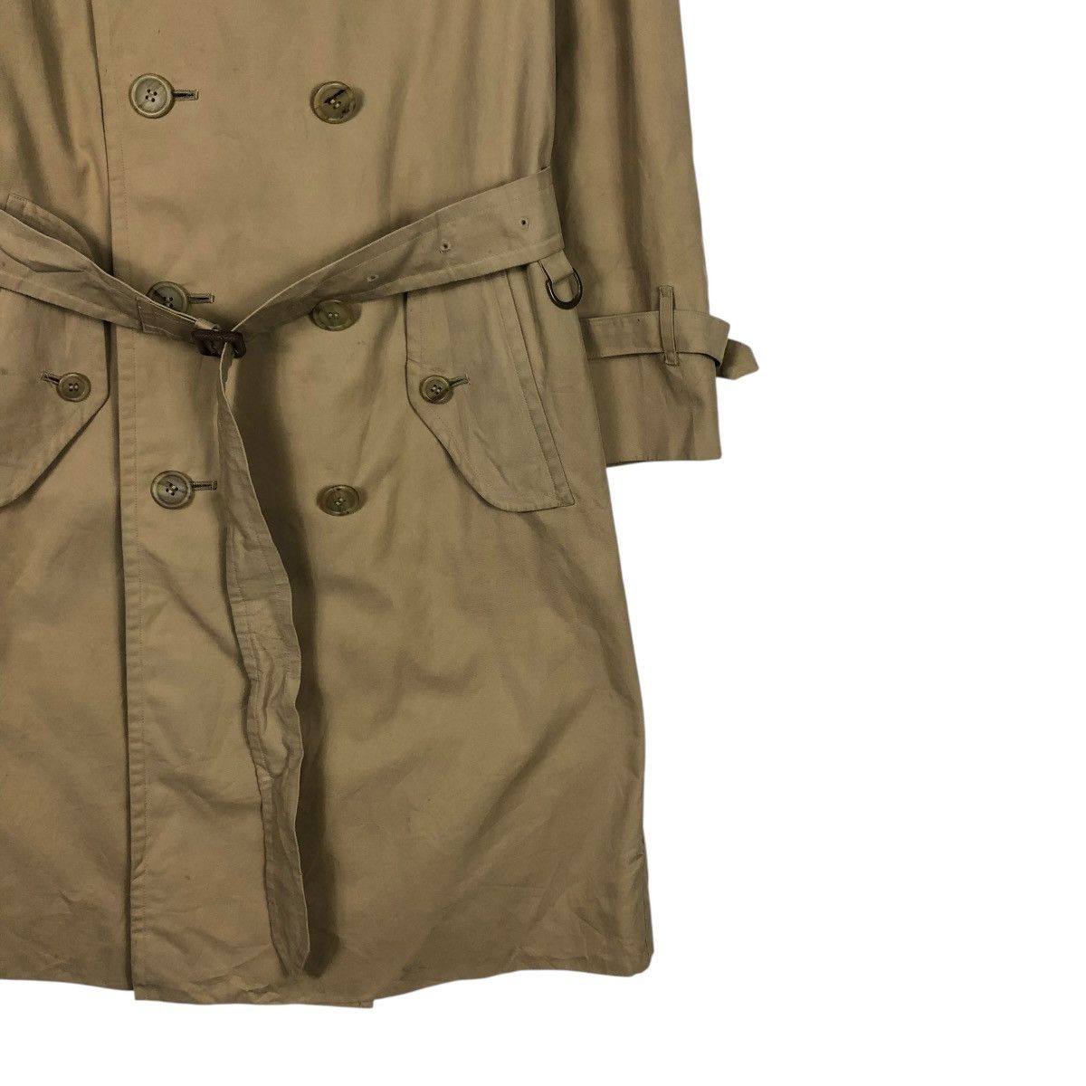 Burberry 🔥VINTAGE TRENCH COAT LONG JACKET BURBERRYS NOVA CHECK Size US S / EU 44-46 / 1 - 8 Thumbnail