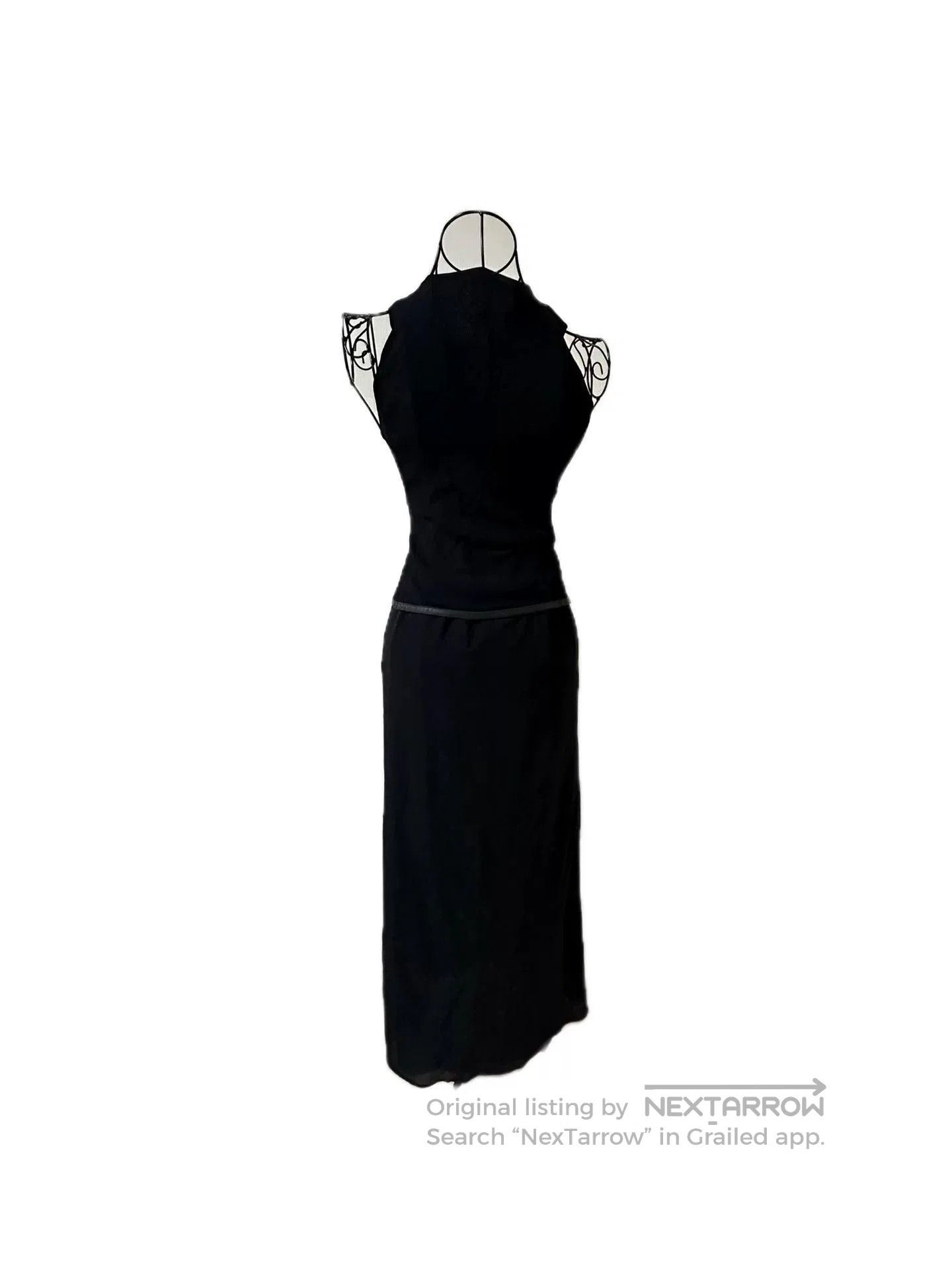 Blumarine Blumarine Sleeveless Diamond Detail Top. Size M / US 6-8 / IT 42-44 - 5 Thumbnail
