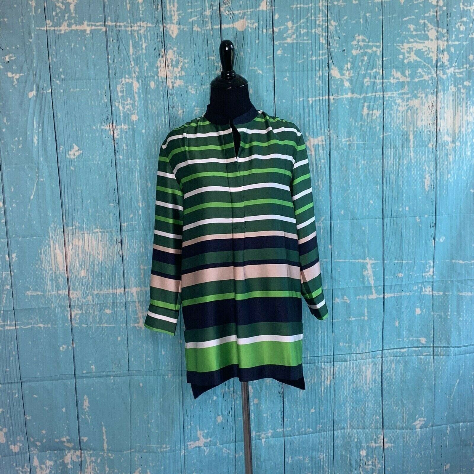 Ann Taylor Ann Taylor Stripes Long sleeve tunic top Size XS Size XS / US 0-2 / IT 36-38 - 9 Thumbnail
