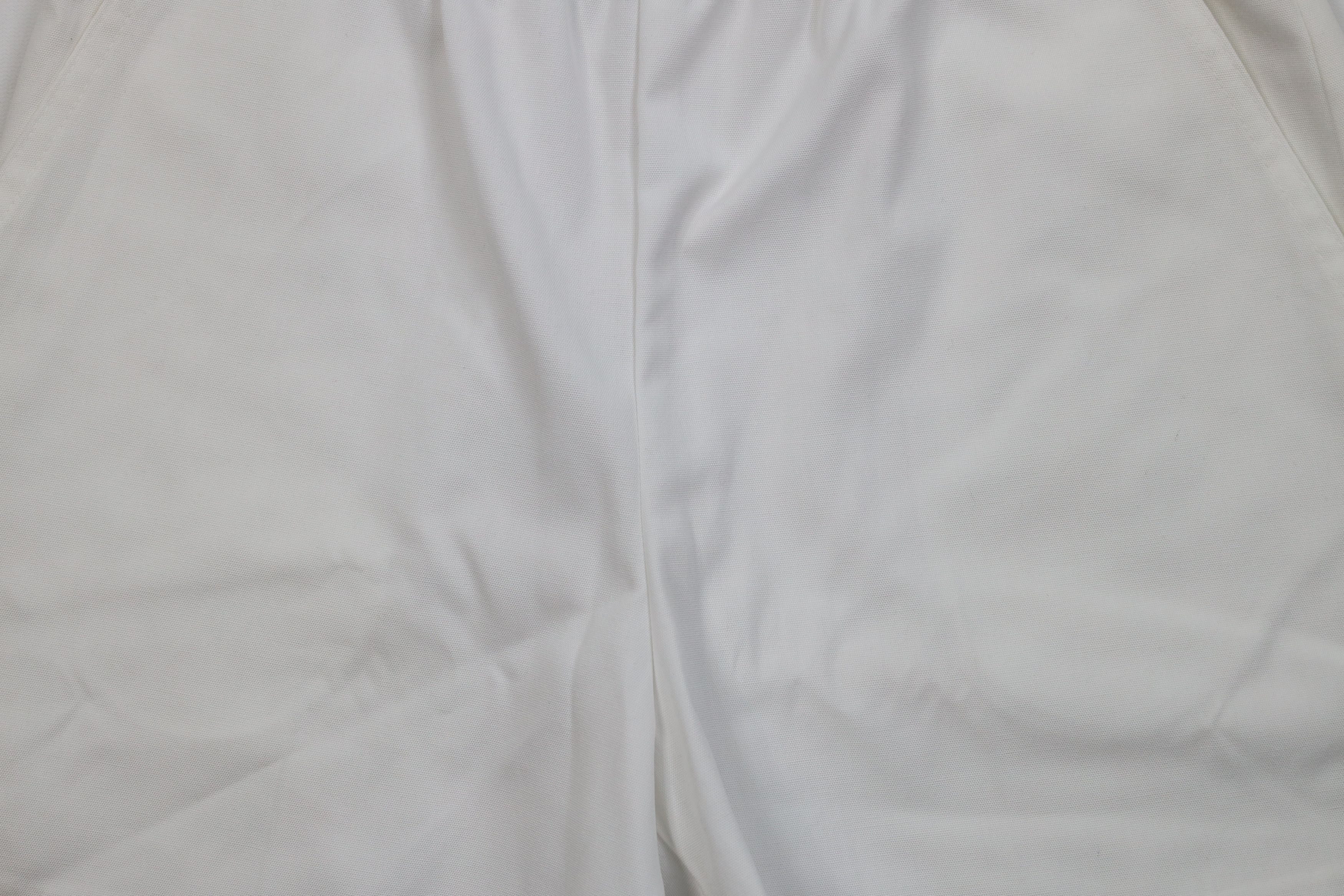 Vintage Deadstock Vintage 90s Streetwear Above Knee Shorts White USA Size 28" / US 6 / IT 42 - 3 Thumbnail