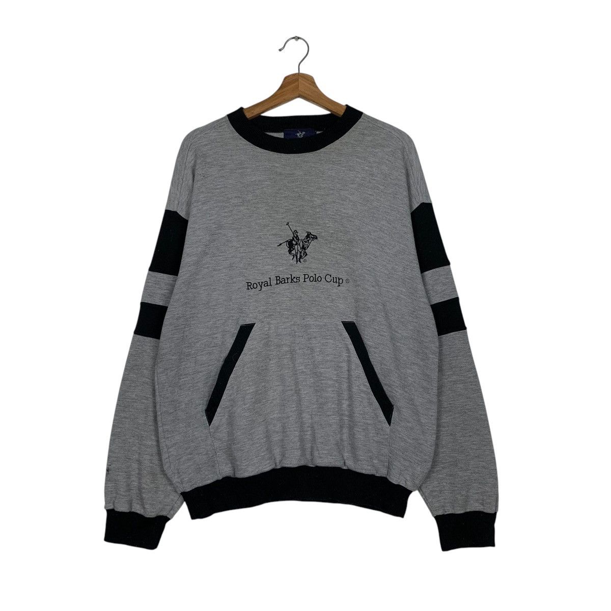 Japanese Brand Royal Barks Polo Cup Big Logo Crewneck Sweatshirt Size US M / EU 48-50 / 2 - 1 Thumbnail