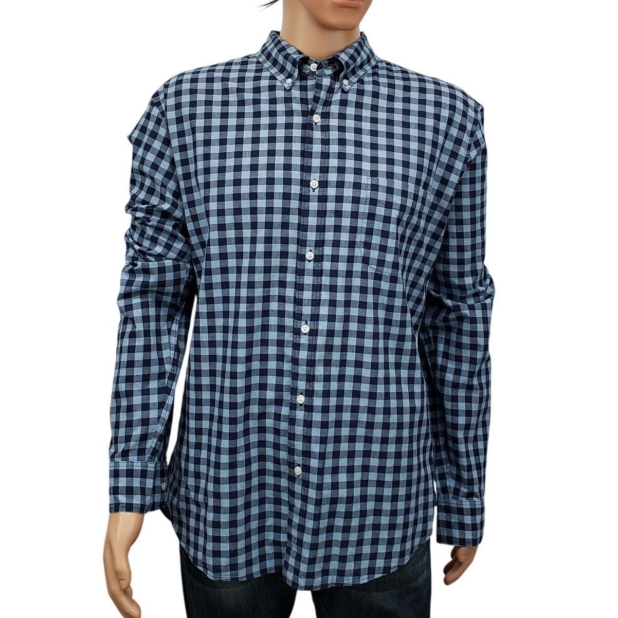 J.Crew J. Crew Shirt Classic Fit XL Gingham Check Button down L/S Size US XL / EU 56 / 4 - 10 Thumbnail