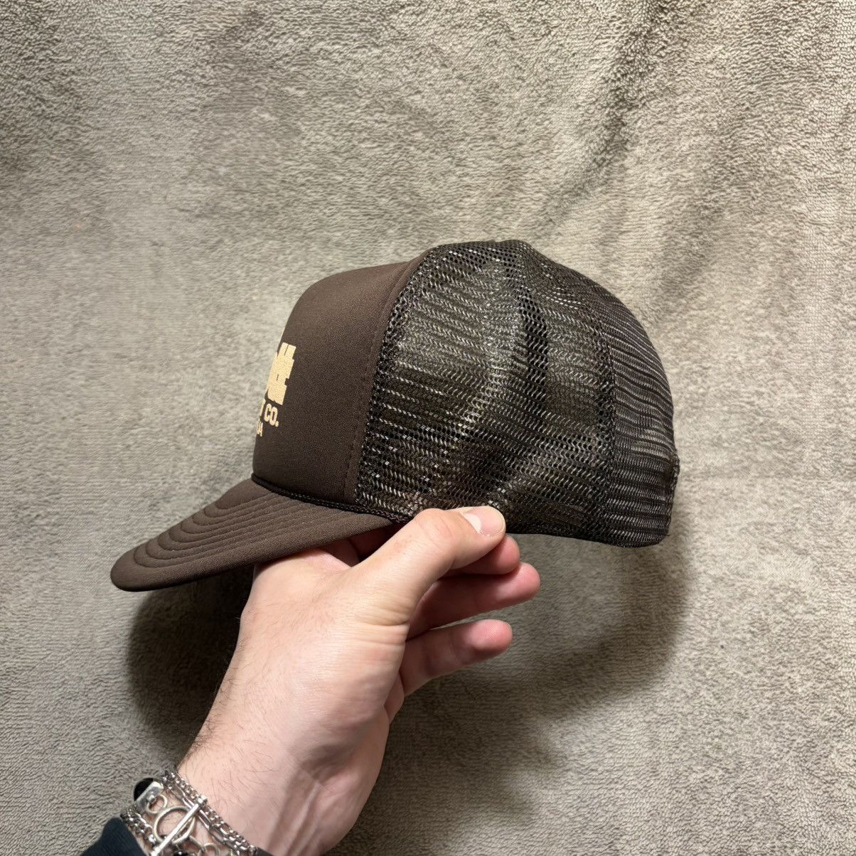 Vintage Vintage Brown Mesh Trucker Hat SnapBack Elliott Equipment Size ONE SIZE - 5 Thumbnail
