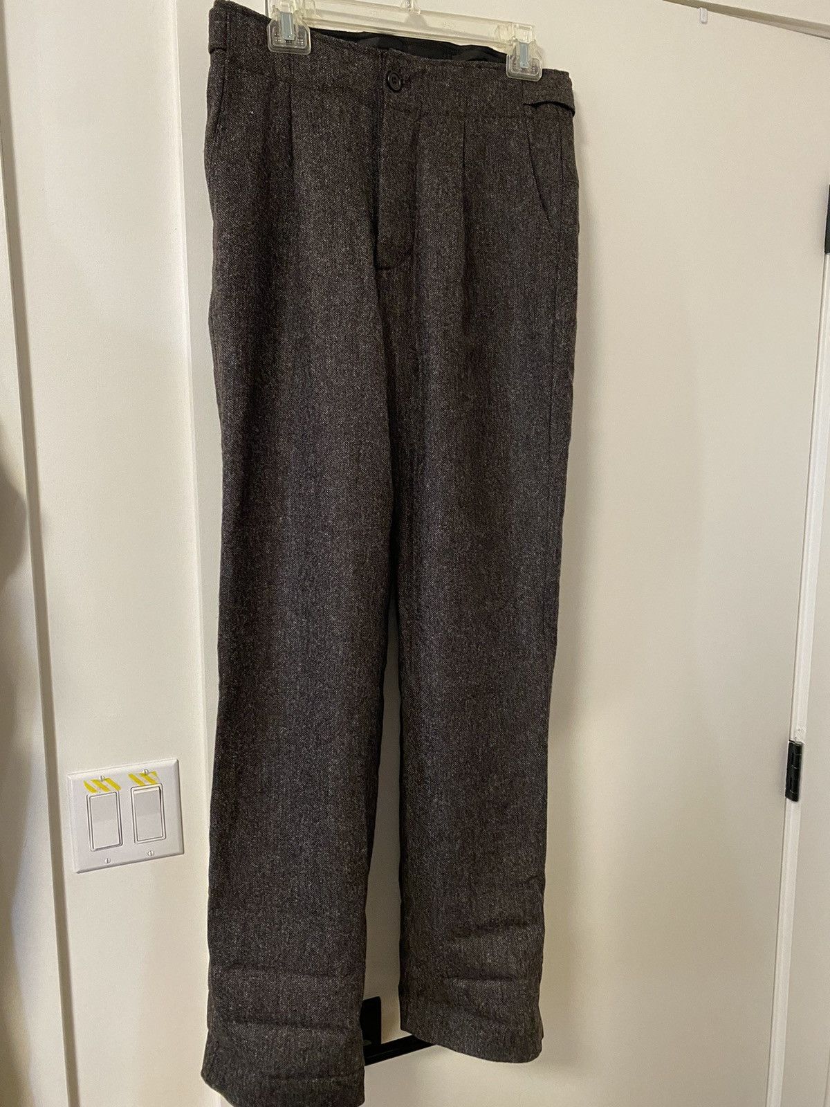 image of S E H Kelly x Seh Kelly Field Trousers - 'throstle' Motley Tweed (Xs) in Brown, Men's (Size 30)