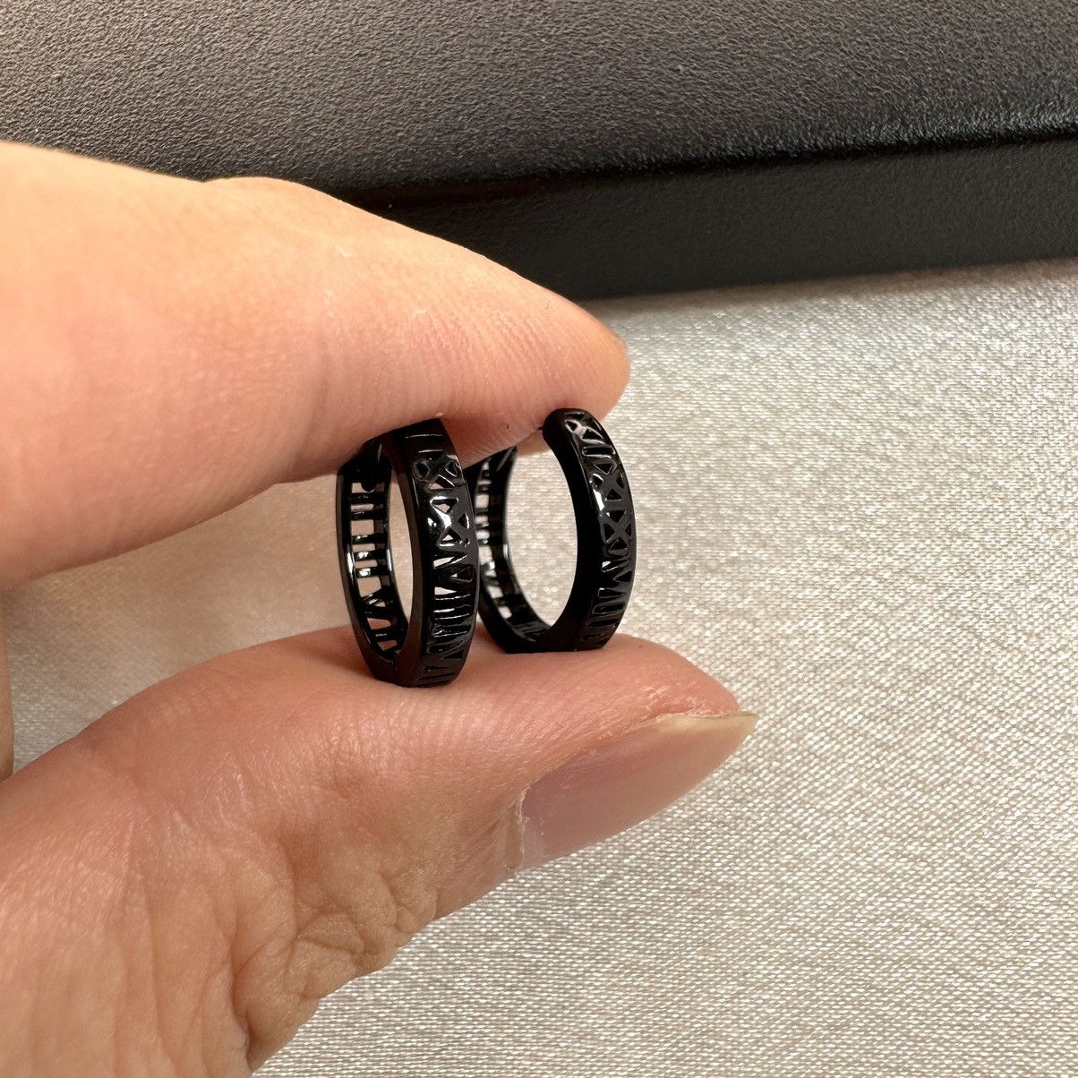 Other Small Hoop Earrings for Men Women Streetwear Unisex Style Size ONE SIZE - 4 Thumbnail