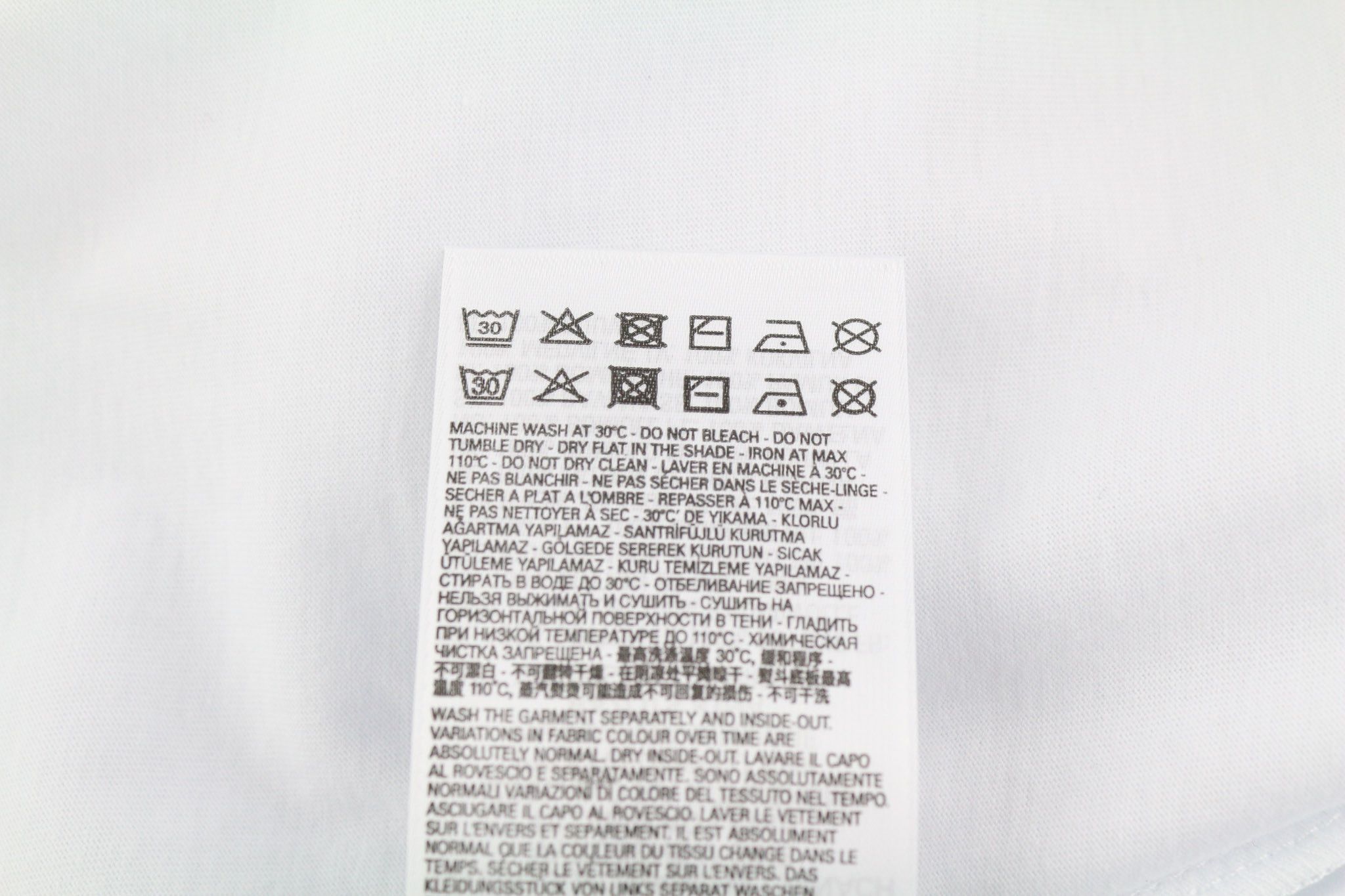 Diesel T-JUST-A35 2XL Short Sleeve Logo White Tee 40253 Size US XXL / EU 58 / 5 - 8 Thumbnail