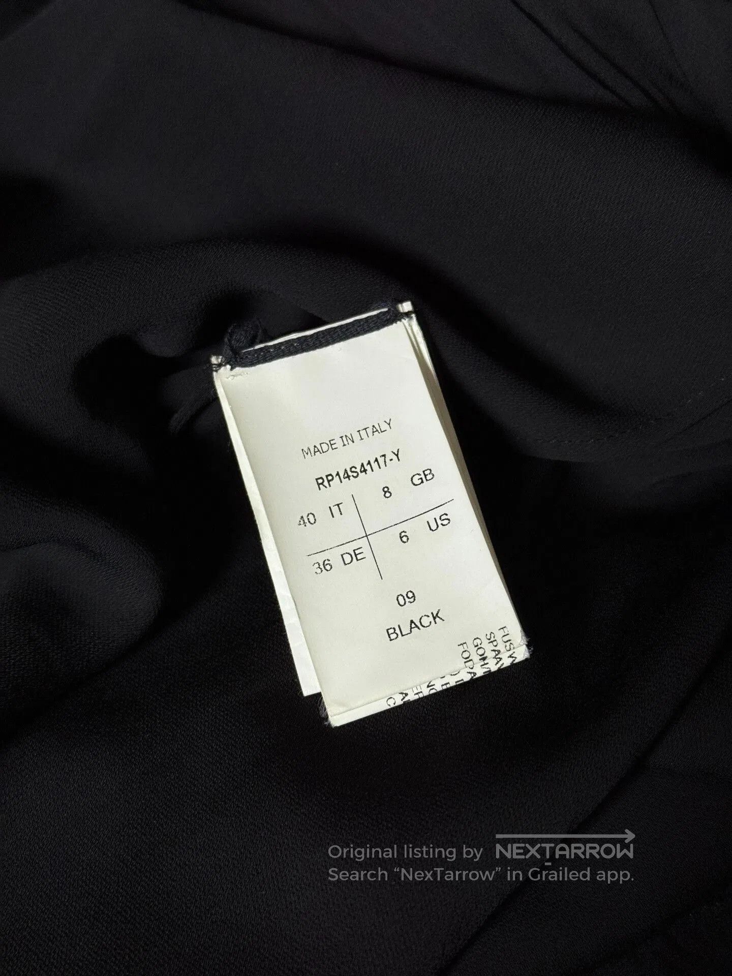 Rick Owens rick owens v-neck short dress. Size M / US 6-8 / IT 42-44 - 7 Thumbnail
