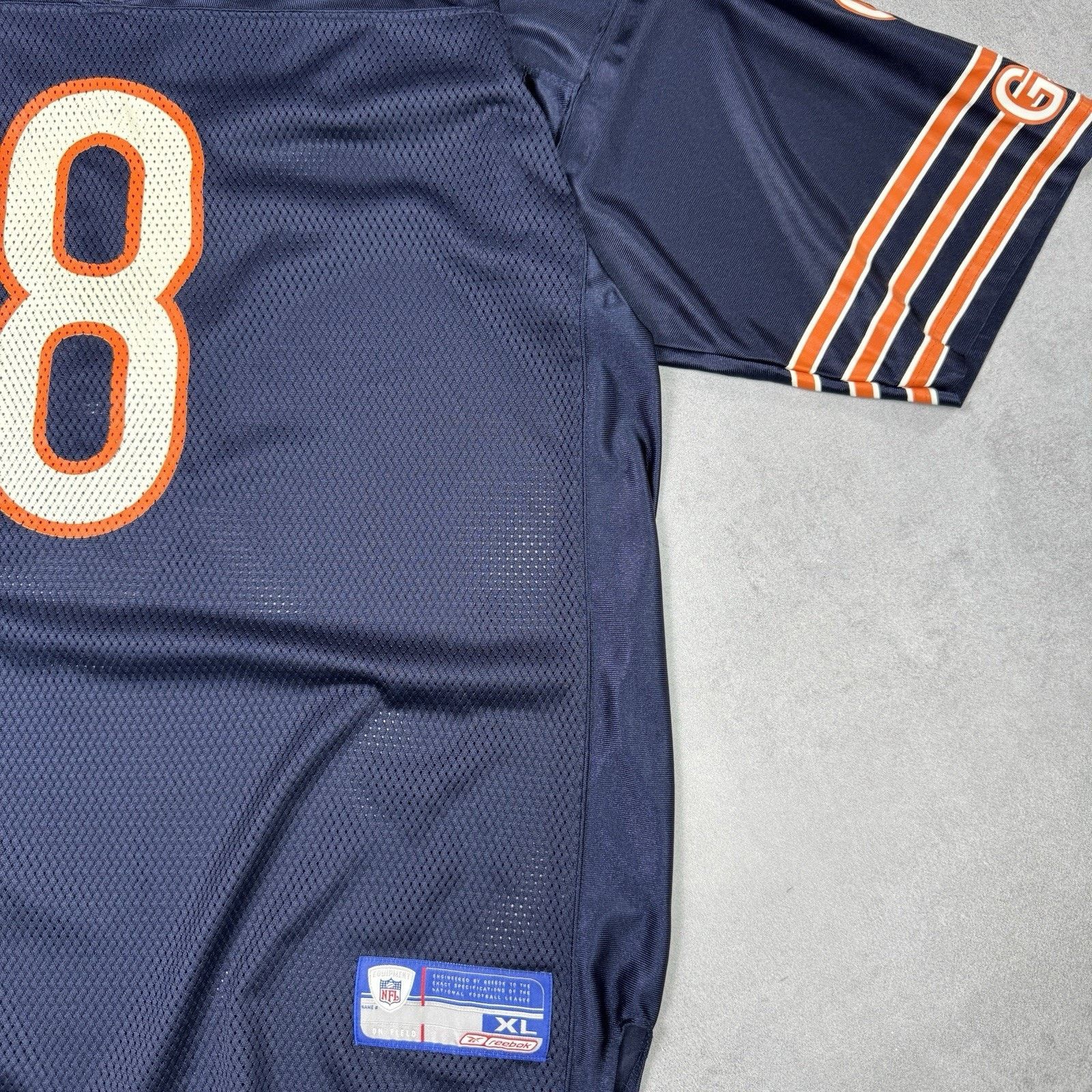 Reebok Chicago Bears Football NFL Shirt Jersey #8 Rex Grossman Size US XL / EU 56 / 4 - 11 Thumbnail