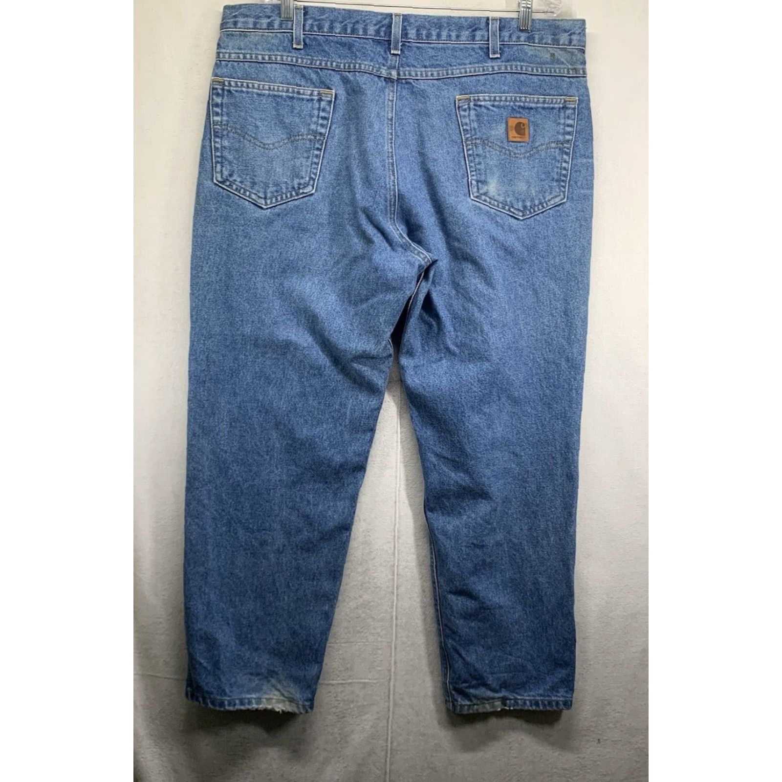 Carhartt VINTAGE Carhartt Jeans B17 Relaxed Tapered Fit Denim 40W 28L Blue Mens Size US 40 / EU 56 - 2 Thumbnail