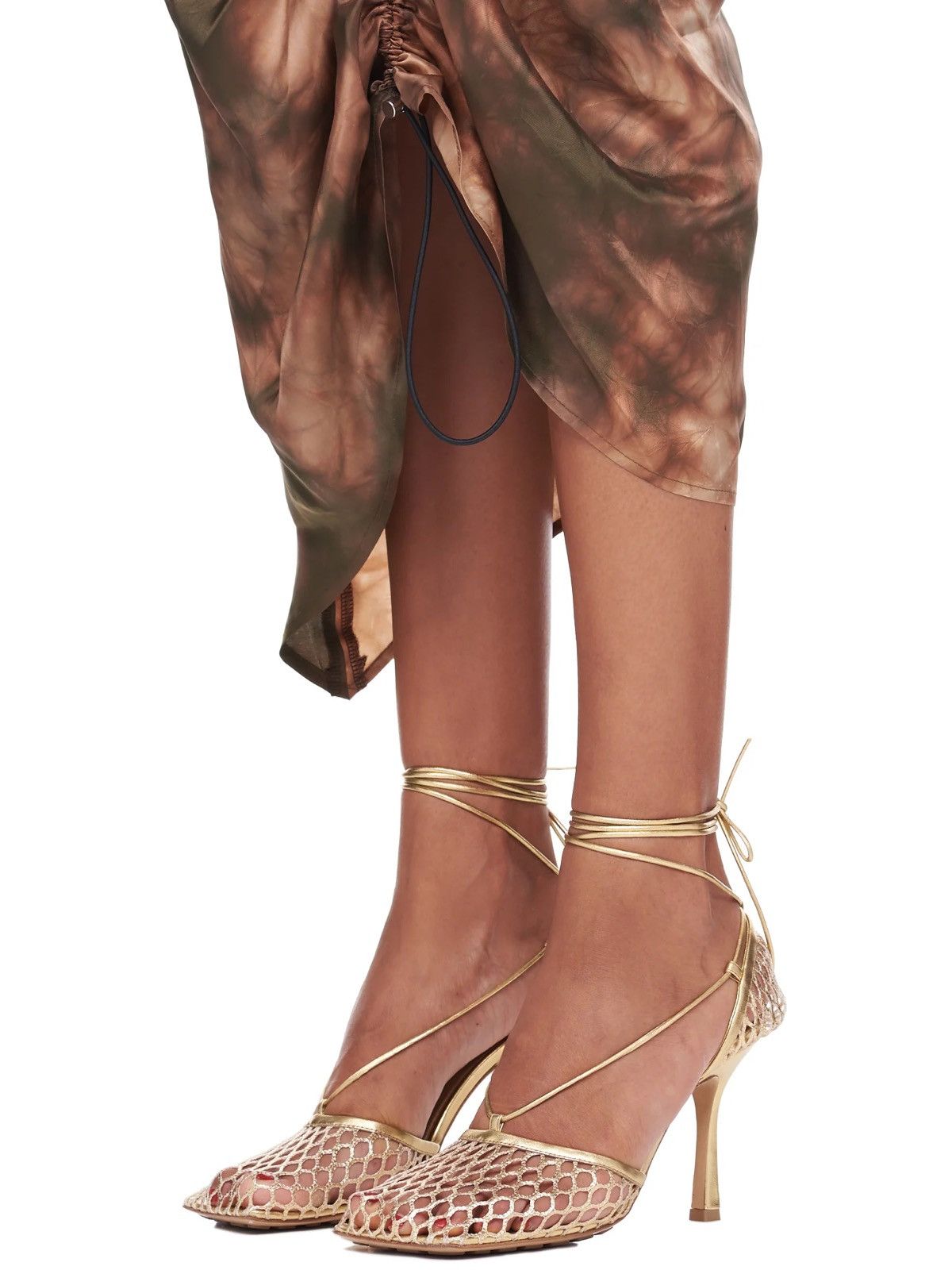 Bottega Veneta Bottega Veneta Stretched Lace-Up Sandals Size US 9 / IT 39 - 9 Thumbnail