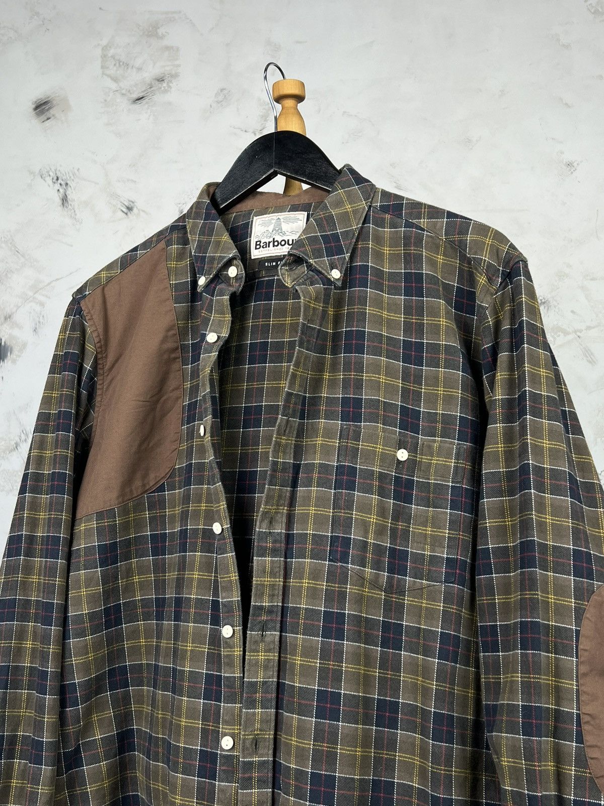 Barbour Vintage Barbour Button Shirt Size M - L Size US M / EU 48-50 / 2 - 4 Thumbnail