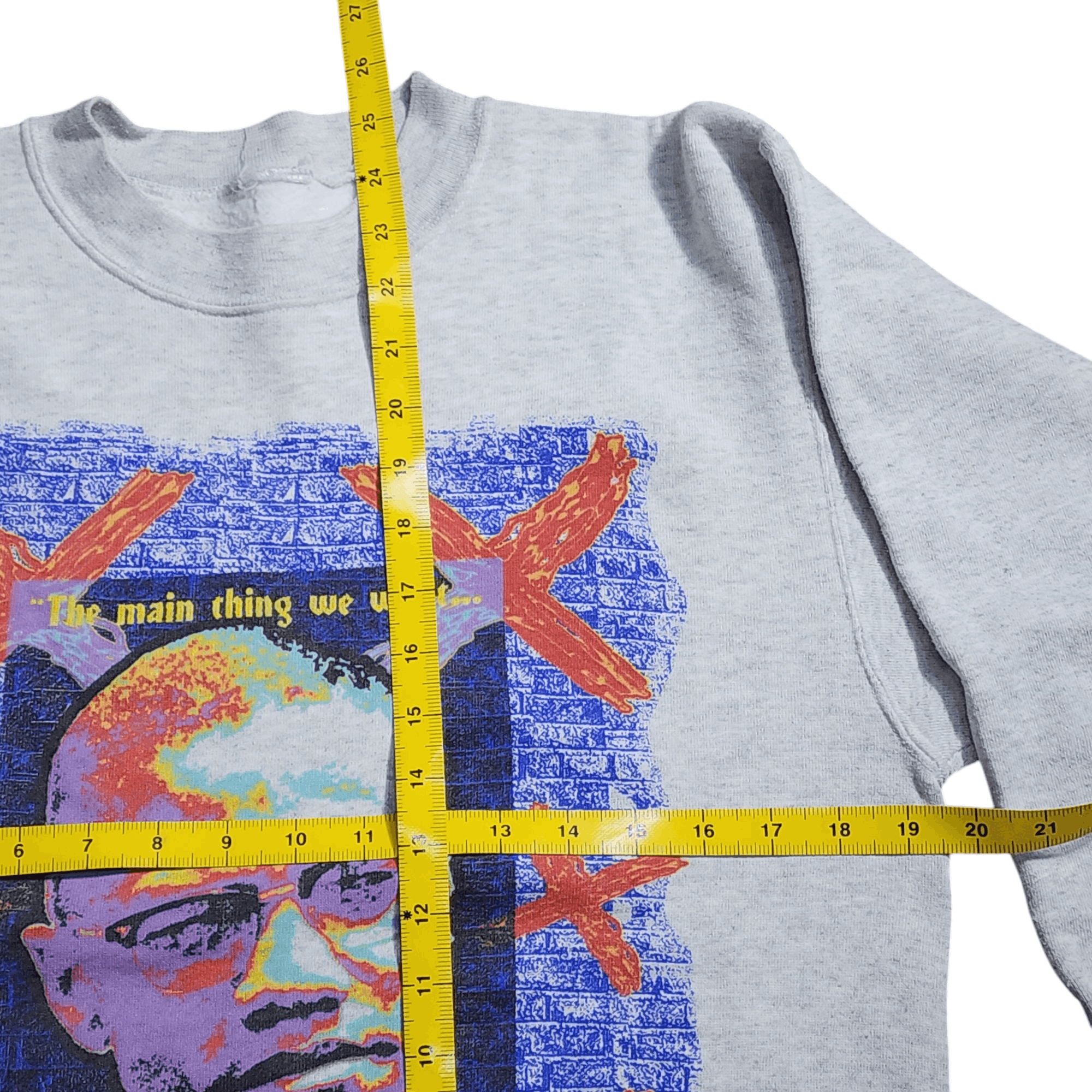 Vintage Vintage 1992 Malcolm X Dr Betty Shabazz Sweatshirts Size US M / EU 48-50 / 2 - 10 Thumbnail