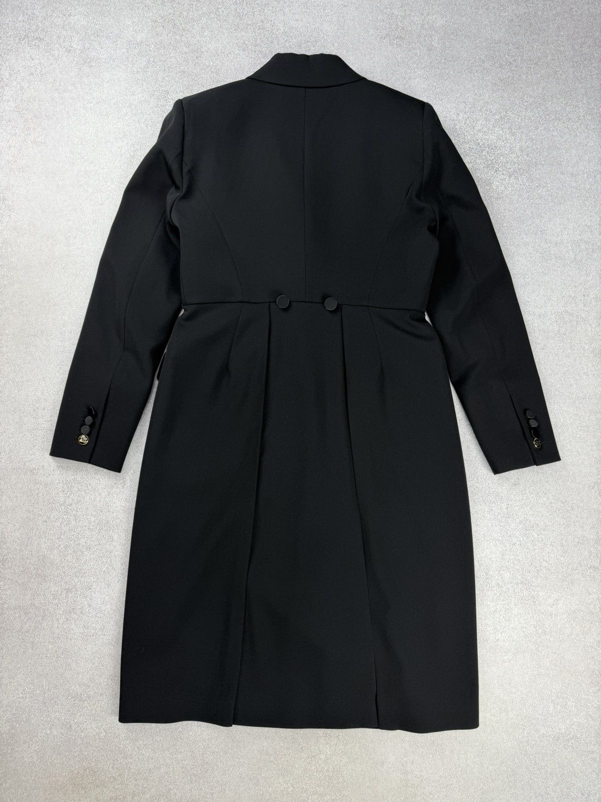 Max Mara Max Mara Women’s Black Selvi Wool Blazer Dress Size M / US 6-8 / IT 42-44 - 12 Thumbnail