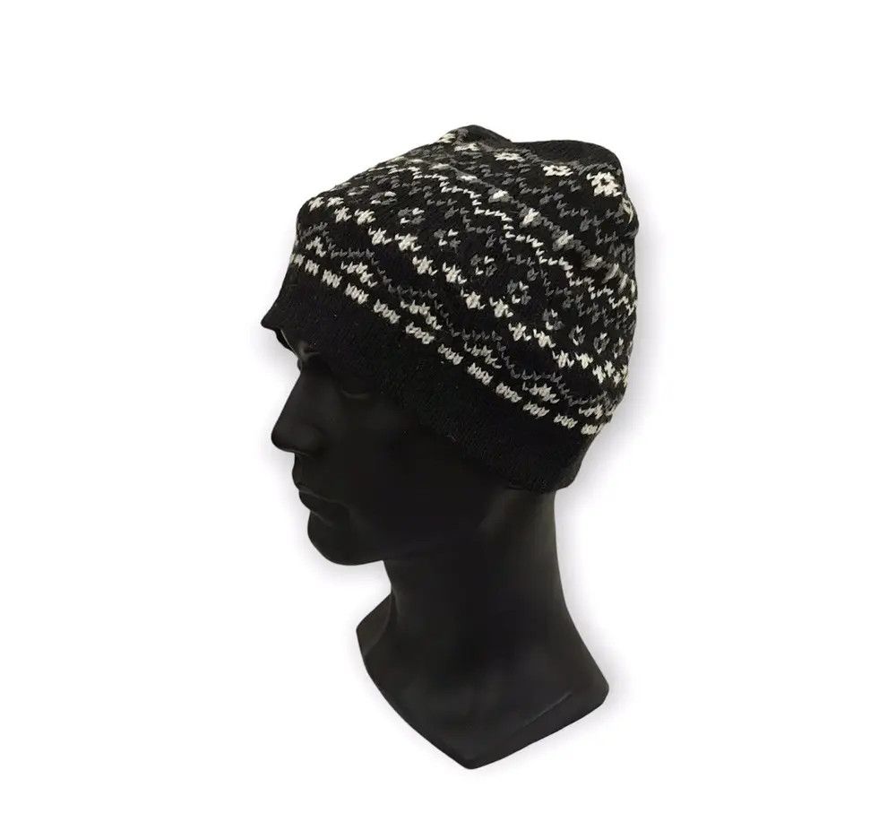 Japanese Brand Japanese Brand Full Print Beanie Hat Size ONE SIZE - 1 Thumbnail