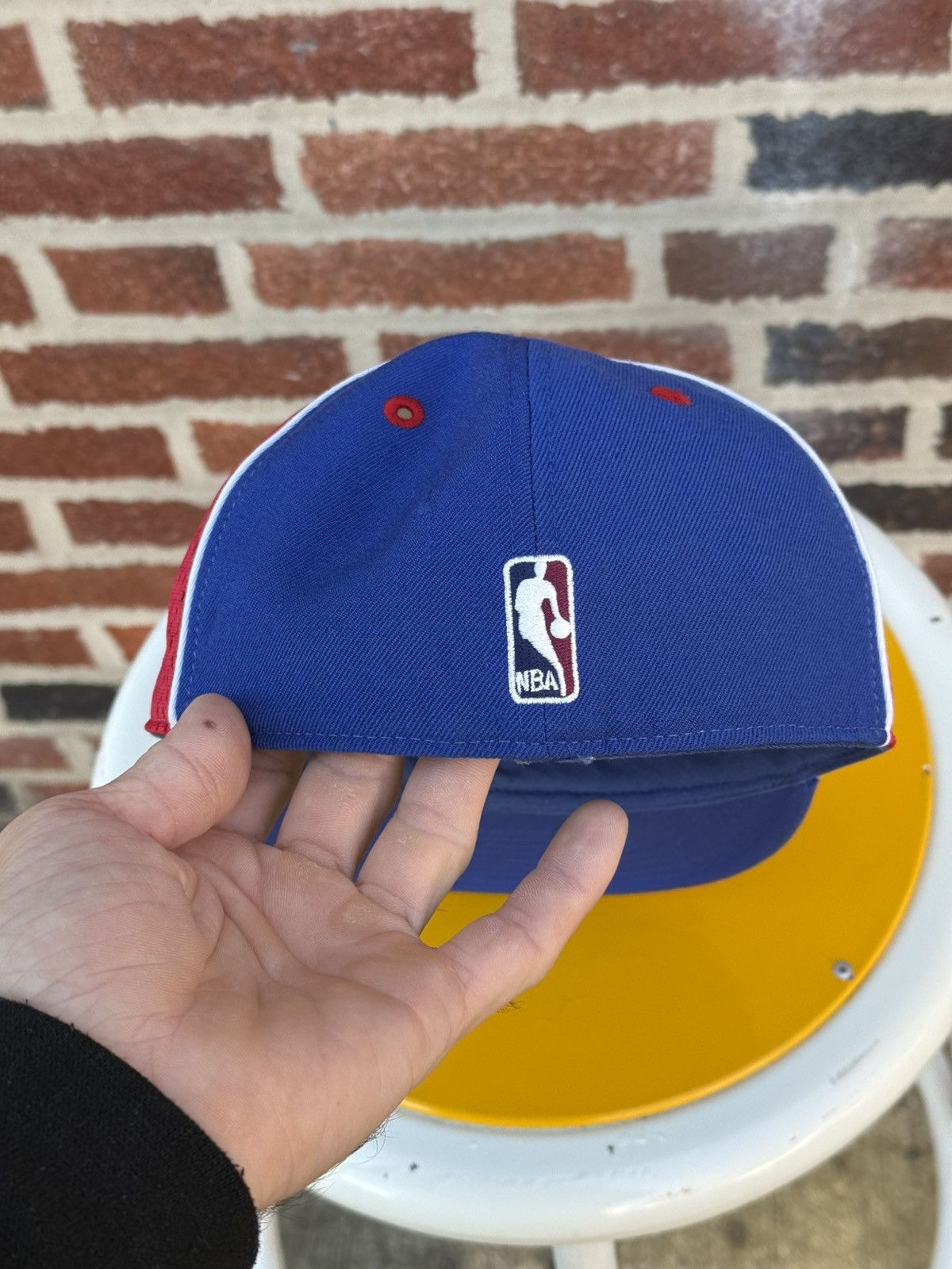 NBA × Reebok Vintage 00’s Reebok X NBA Washington Bullets Snapback Hat Size ONE SIZE - 7 Thumbnail