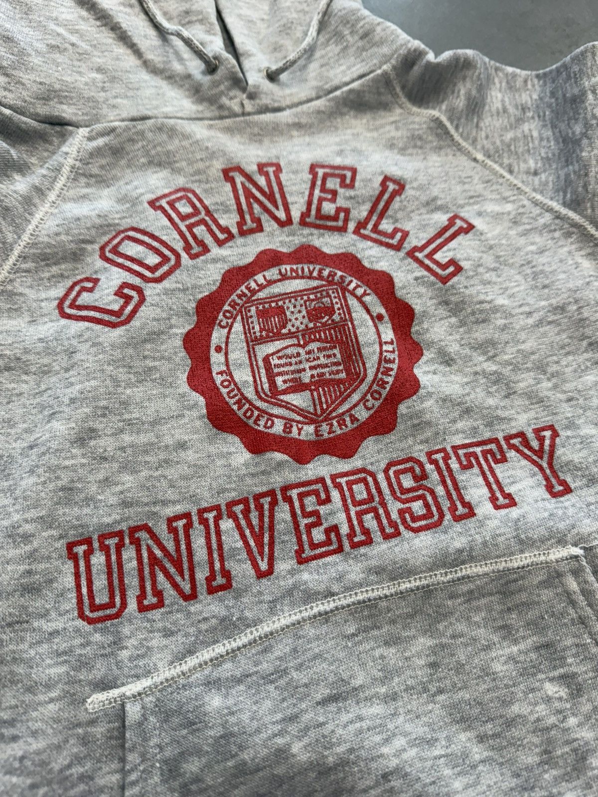 Other ‘90s Vintage Cornell University Grey Pullover Hoodie Size US L / EU 52-54 / 3 - 6 Thumbnail