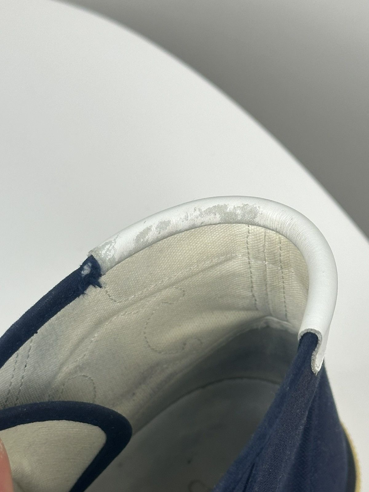 Celine Celine High Top Canvas Sneakers Navy Size US 8.5 / IT 38.5 - 9 Thumbnail