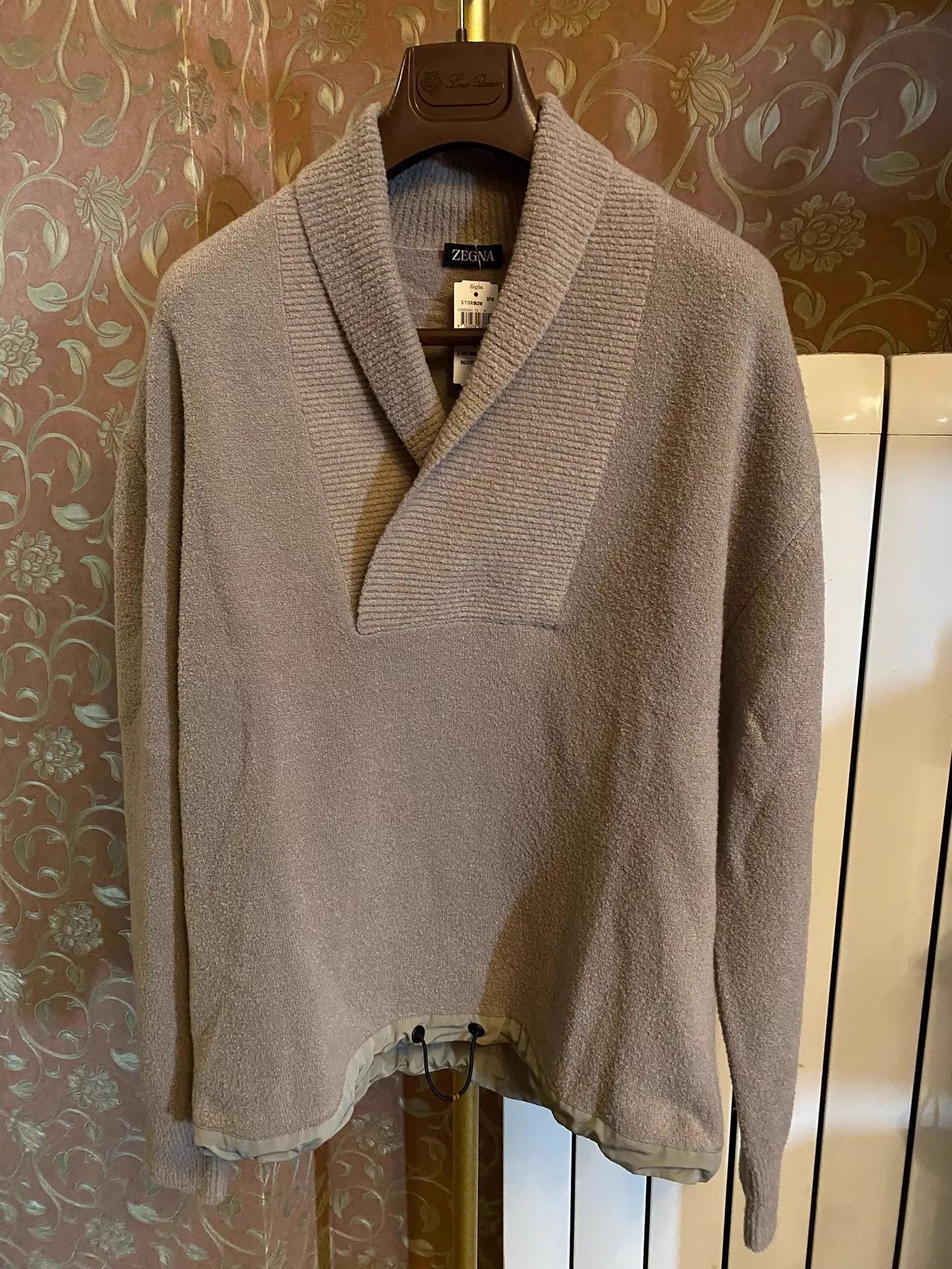 Ermenegildo Zegna ZEGNA Cashmere & Wool Dropped Shoulder M Size US M / EU 48-50 / 2 - 2 Thumbnail