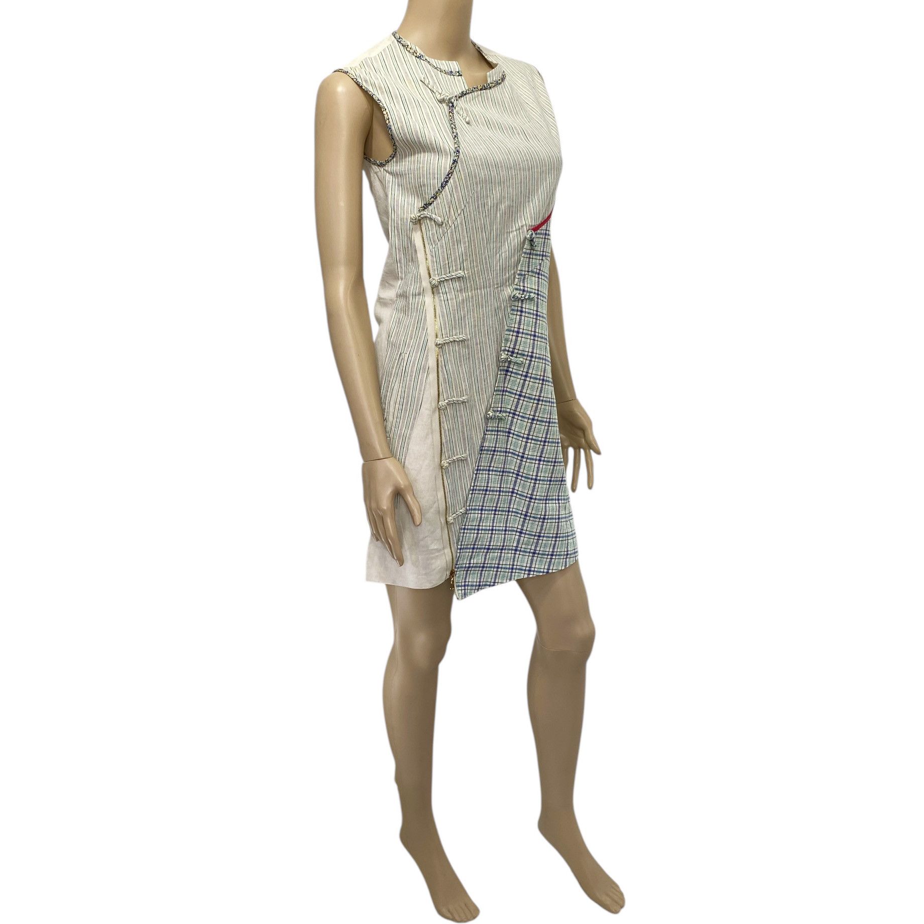 Vivienne Tam Deconstructed Cheongsham Dress Size XS / US 0-2 / IT 36-38 - 4 Thumbnail