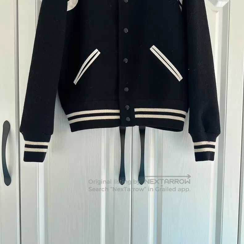 Saint Laurent Paris Saint Laurent Paris Original Baseball Jacket Size US M / EU 48-50 / 2 - 2 Thumbnail