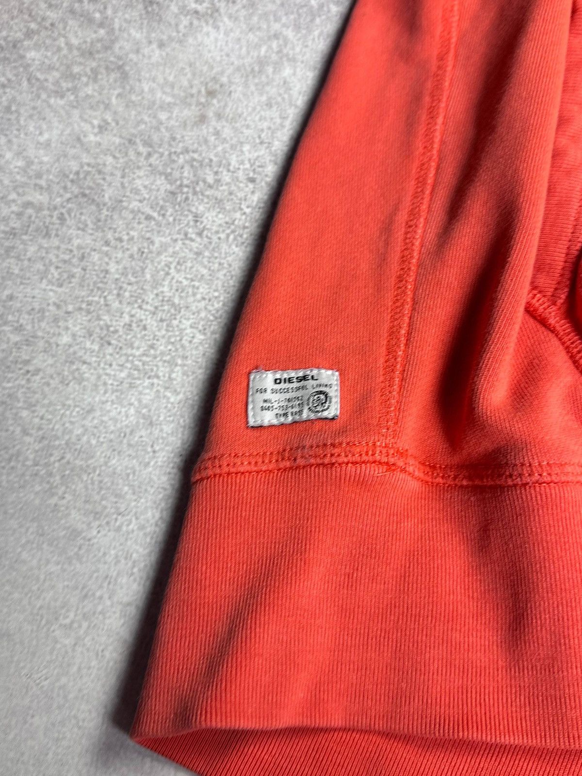 Diesel Vintage Diesel Archival Boxy Hoodie Rare L Orange Size US L / EU 52-54 / 3 - 5 Thumbnail