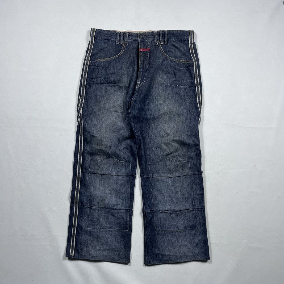 Marithe + Francois Girbaud MARITHE FRANCOIS GIRBAUD 90’s BAGGY DENIM PANTS Size US 36 / EU 52 - 2 Thumbnail
