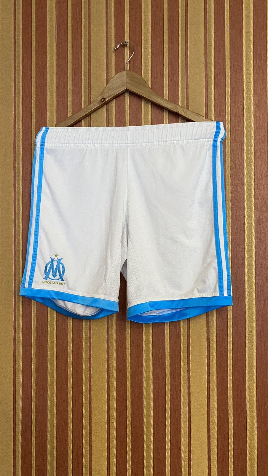 Adidas Adidas Shorts Olympique Marseille 2013-2014 Home Size US 30 / EU 46 - 1 Thumbnail