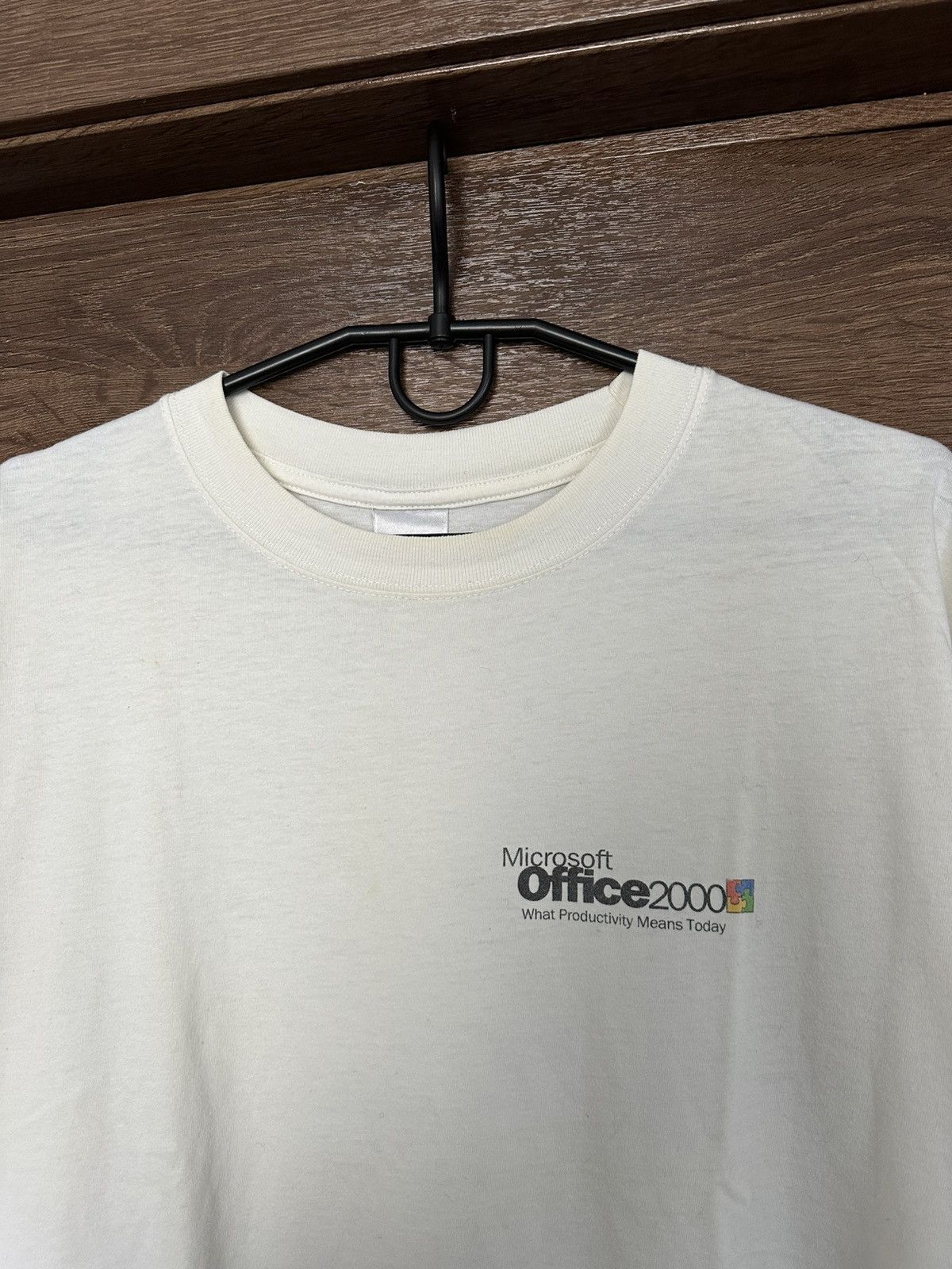 Microsoft 2000 Microsoft Office Vintage T-Shirt Tee Size US XL / EU 56 / 4 - 6 Thumbnail