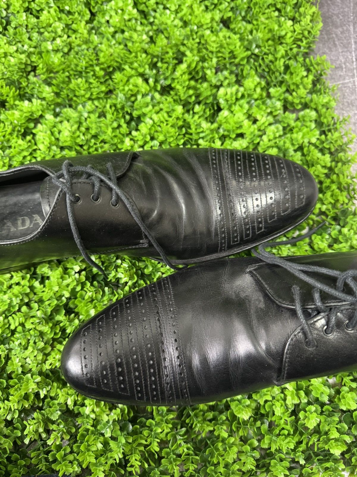 Prada Prada vintage leather shoes Size US 11.5 / EU 44-45 - 7 Thumbnail