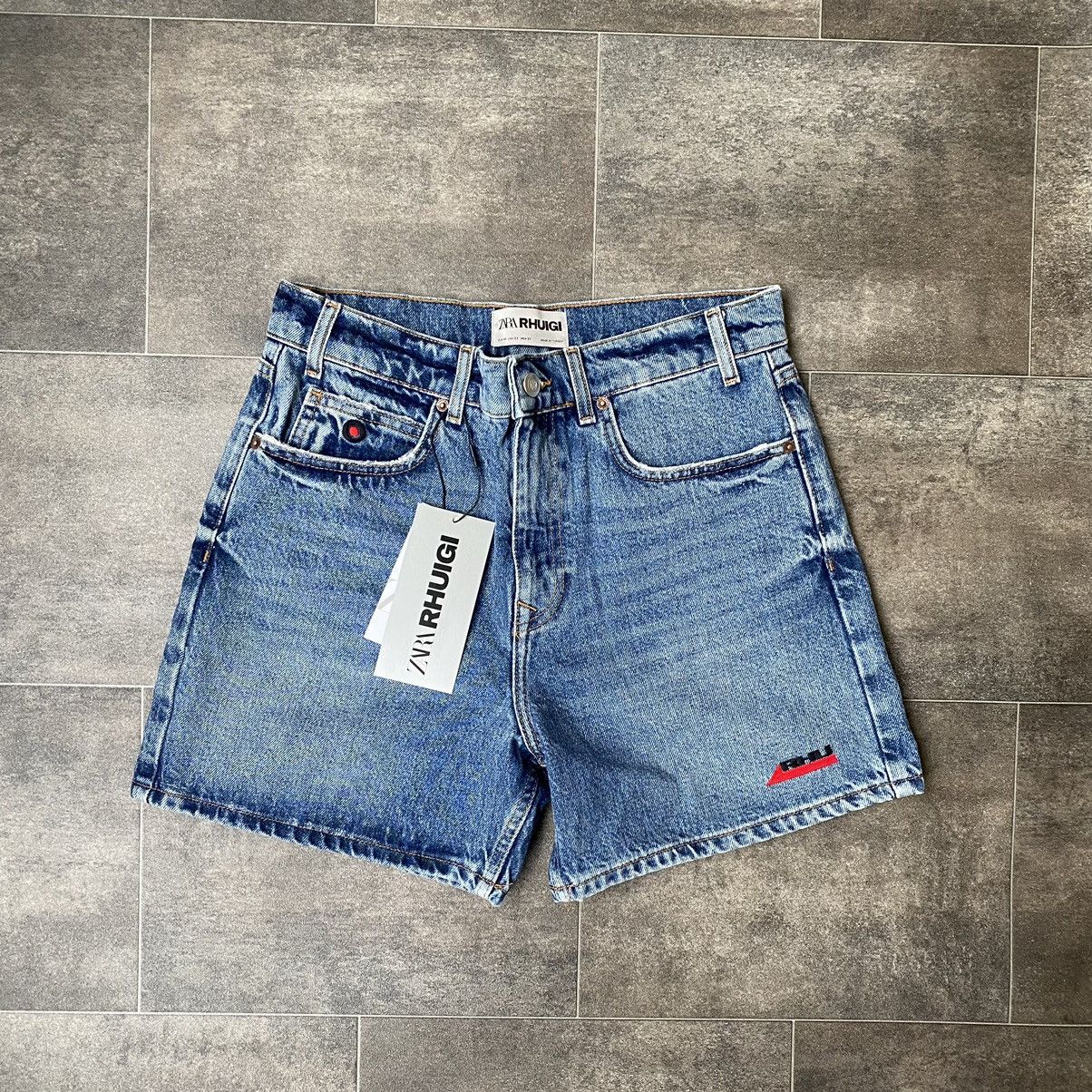Rhude × Zara Denim Shorts Rhude x Zara Size US 31 - 1 Thumbnail