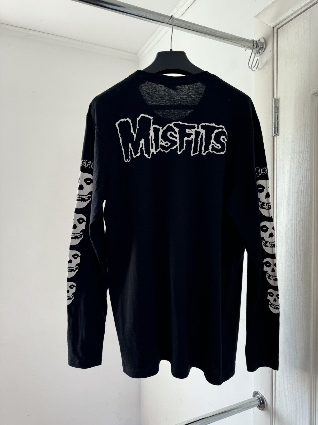 Band Tees Misfits Y2K Faced Longsleeve Tee Size US XL / EU 56 / 4 - 6 Thumbnail
