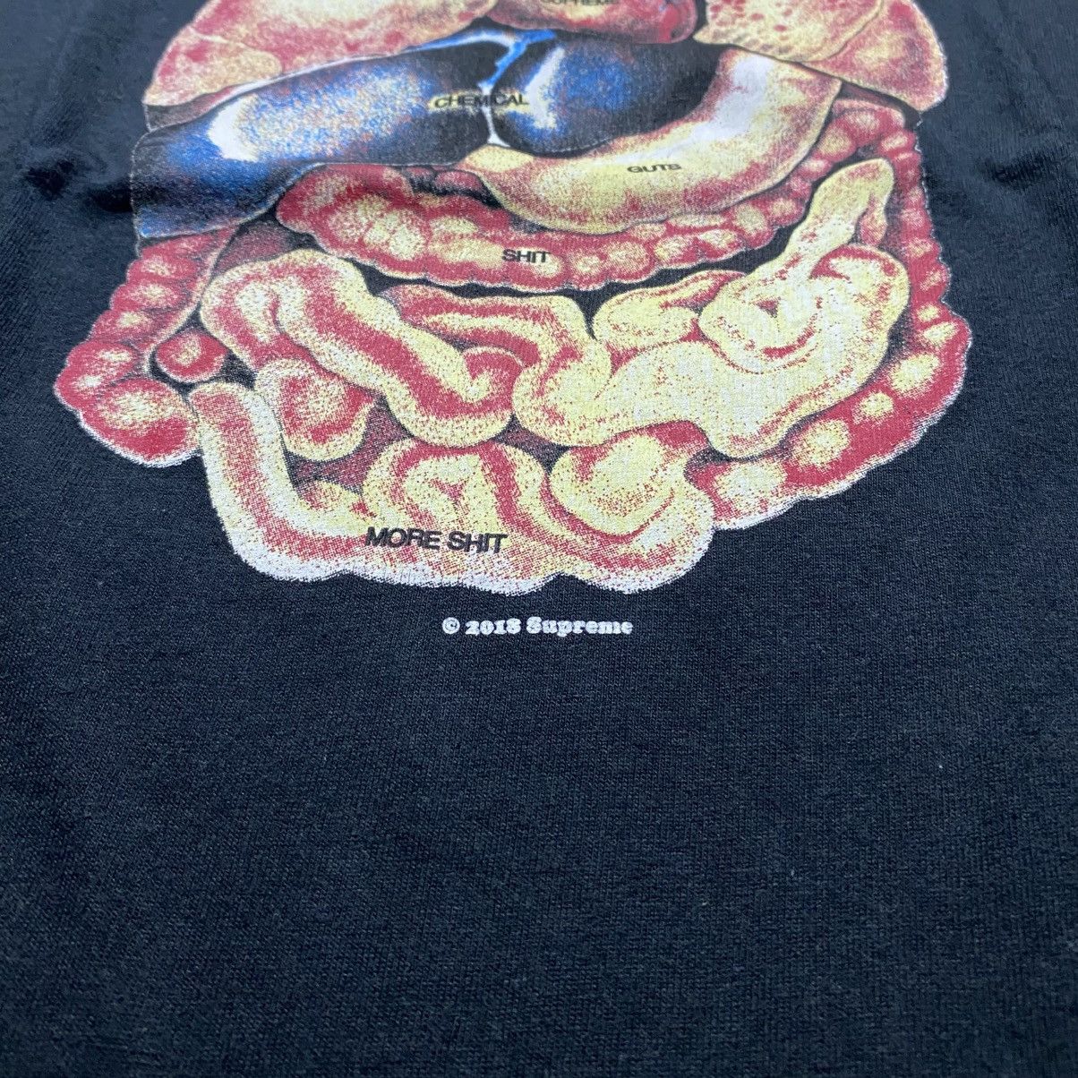Supreme Supreme Guts FW 18 Tshirt Size US S / EU 44-46 / 1 - 2 Thumbnail