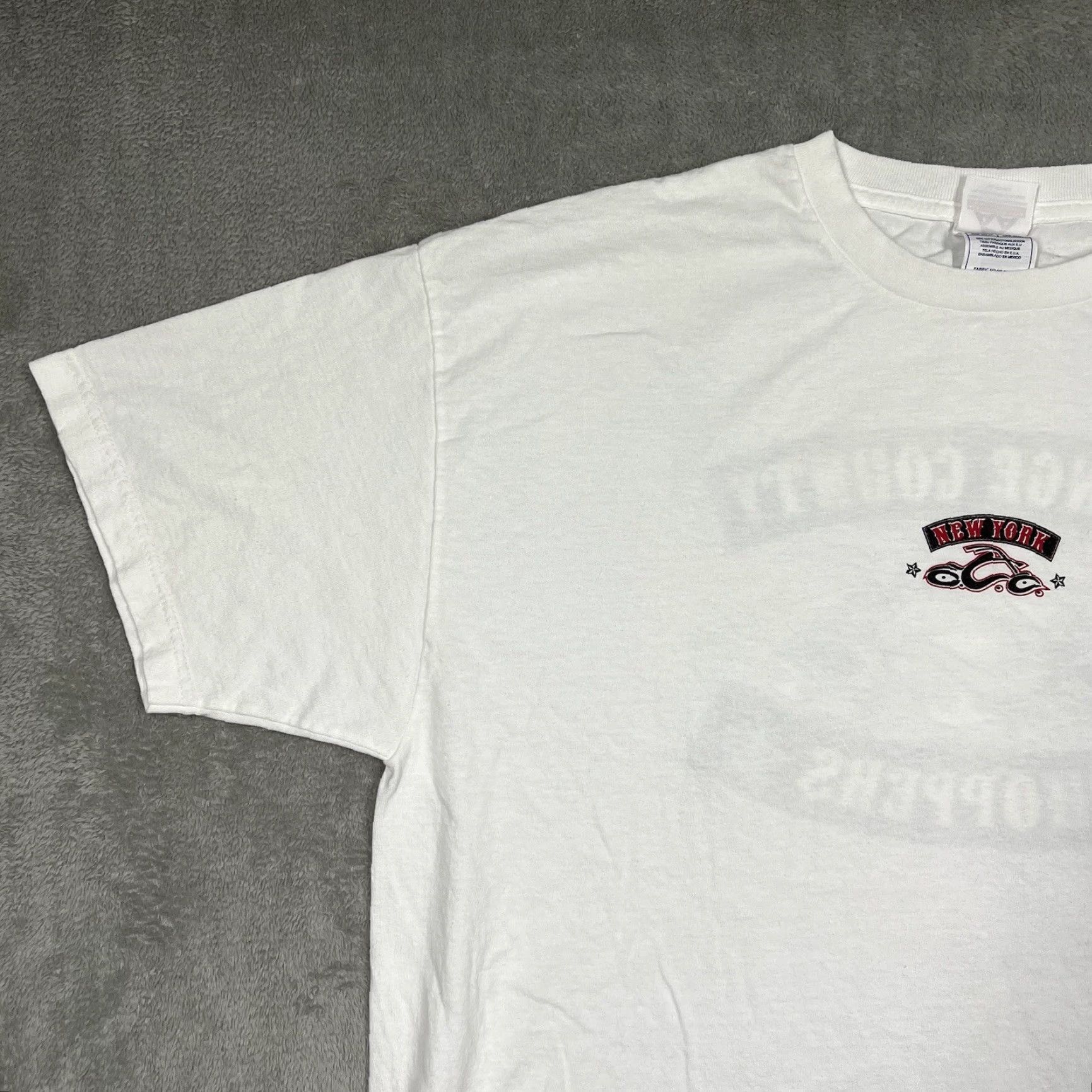 Vintage VINTAGE Orange County Choppers T-Shirt Mens 2XL Puff Print White Logo Motorcycle 90s Mens Size US XXL / EU 58 / 5 - 4 Thumbnail