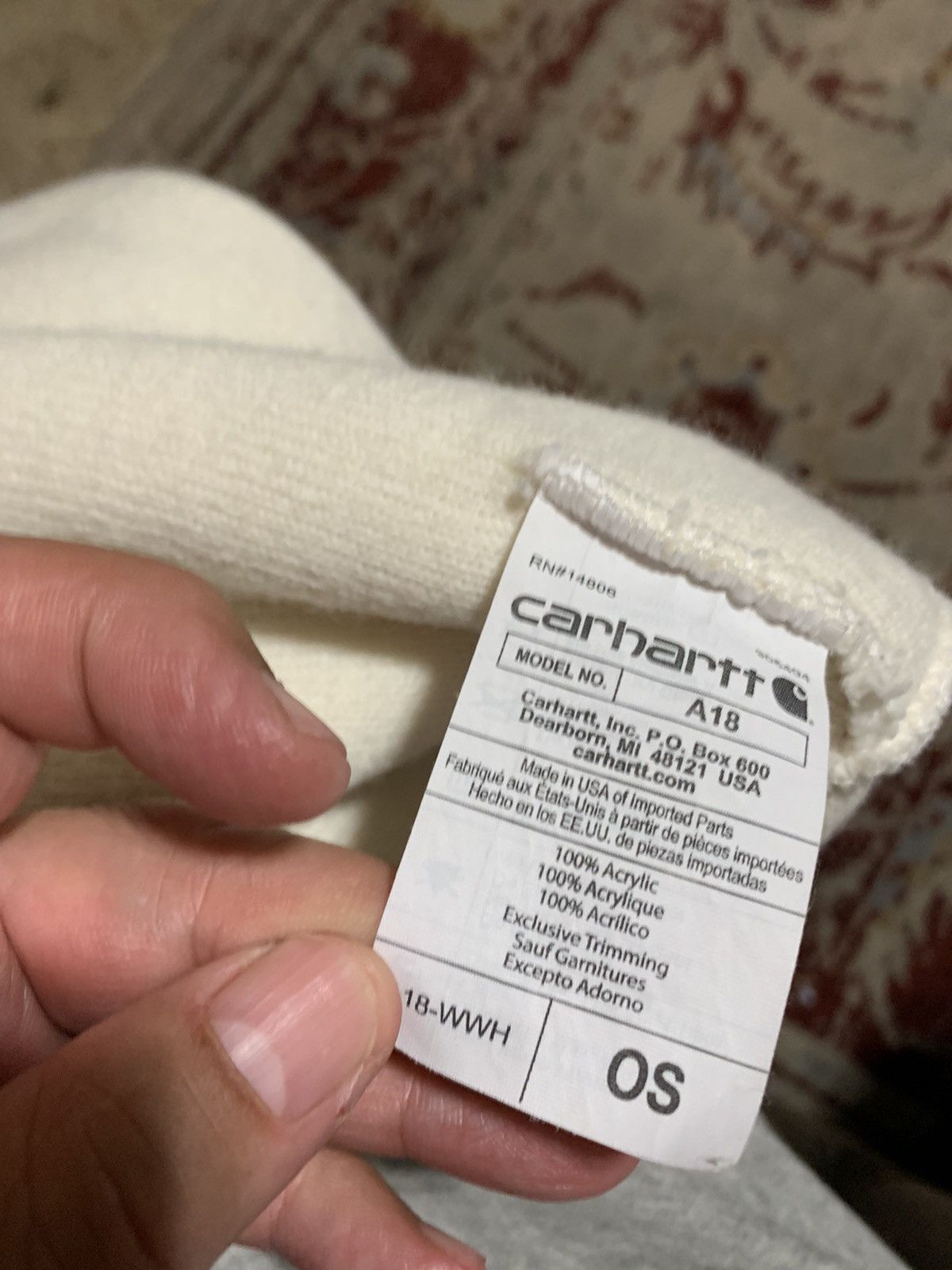 Carhartt 100% Acrylic Beanie Size ONE SIZE - 8 Thumbnail