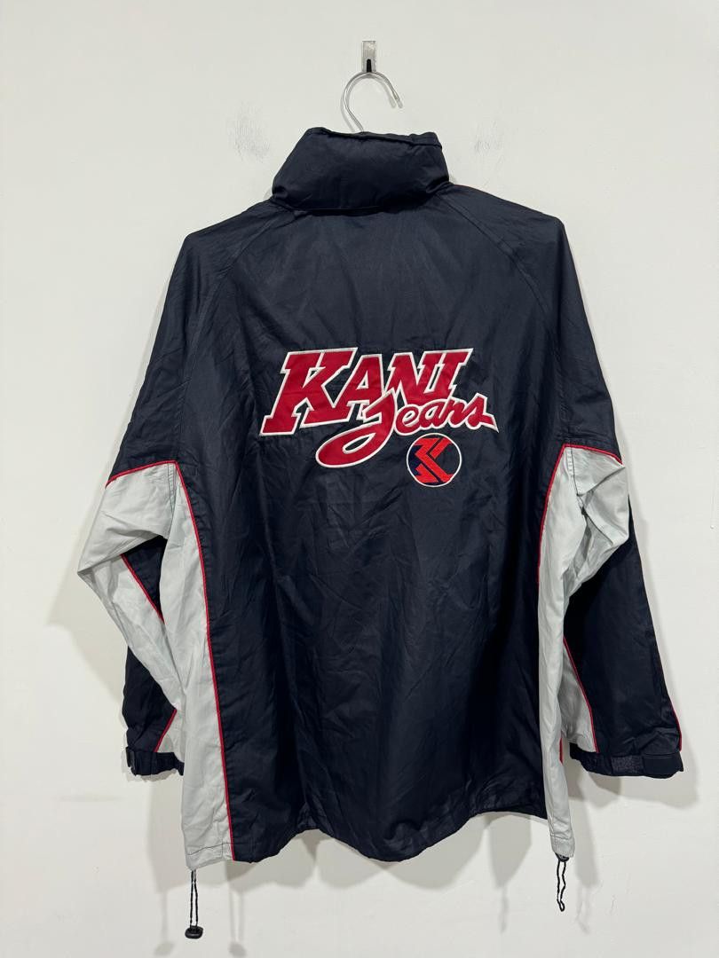 Karl Kani × Vintage Vintage 90s Karl Kani Backhit Oversized Light Jacket Size US L / EU 52-54 / 3 - 5 Thumbnail