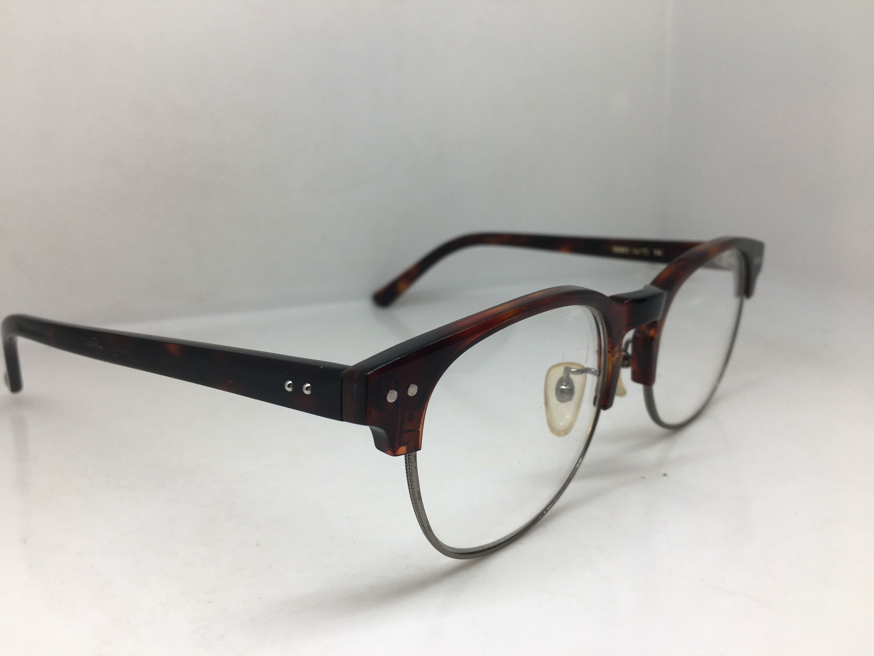 Other Mod Malcolm X Red Brown Silver Eyeglasses Frame | Grailed