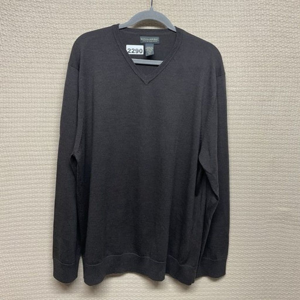 Banana Republic NWOT Banana Republic Merino Wool V-neck Sweater Men 2XL Size US XXL / EU 58 / 5 - 7 Thumbnail