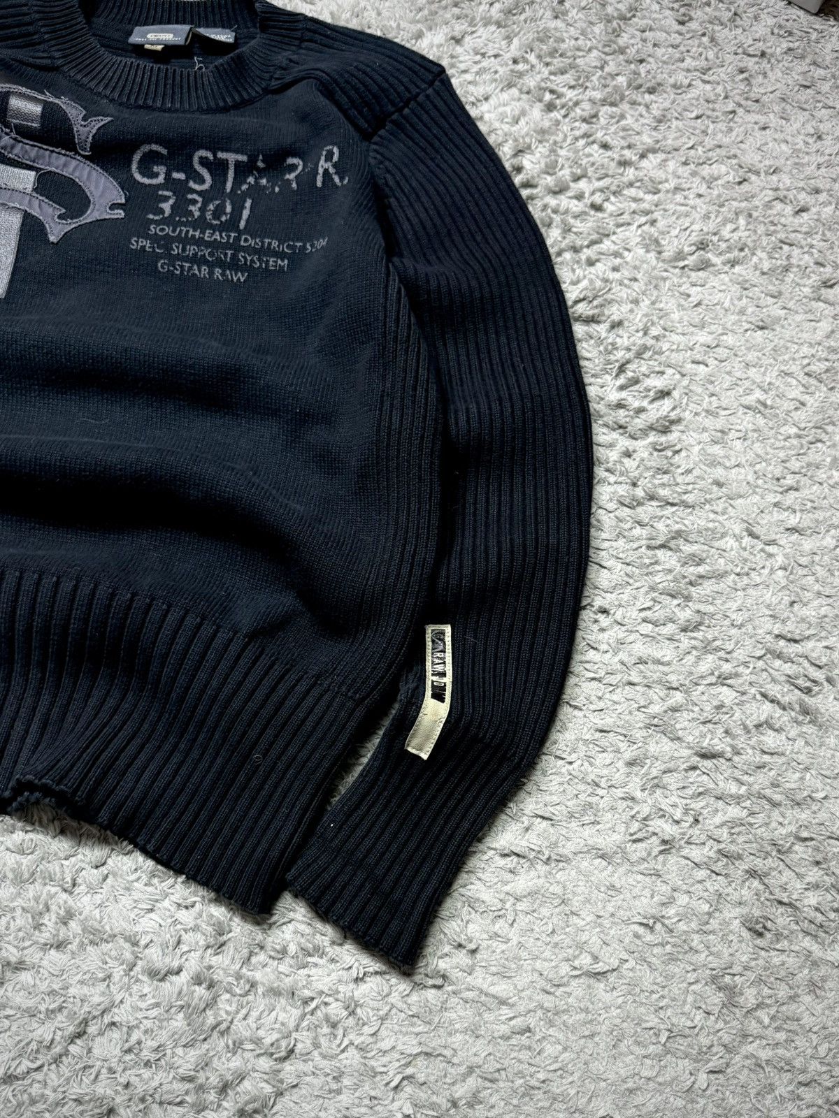G-Star 00s G-star Sweater Vintage Rare Big Logo Retro Y2K 90s Size US M / EU 48-50 / 2 - 3 Thumbnail