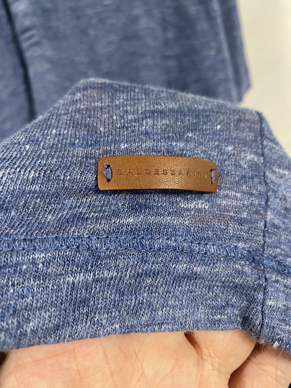 Baldessarini Baldessarini Linen Premium Luxury Polo Size: 56 Size US XL / EU 56 / 4 - 5 Thumbnail