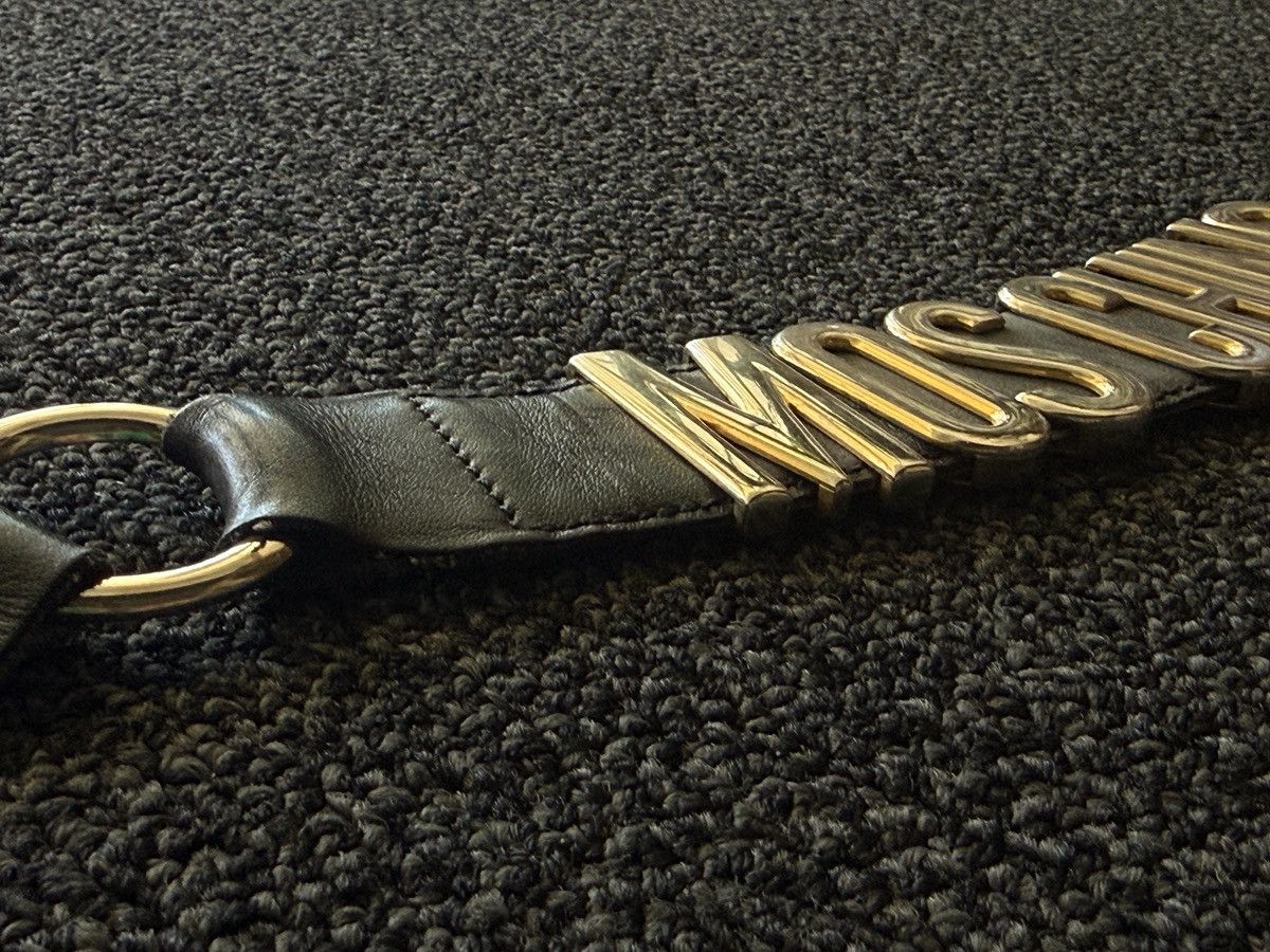 Moschino Vintage Moschino Belt Size 32 - 9 Thumbnail