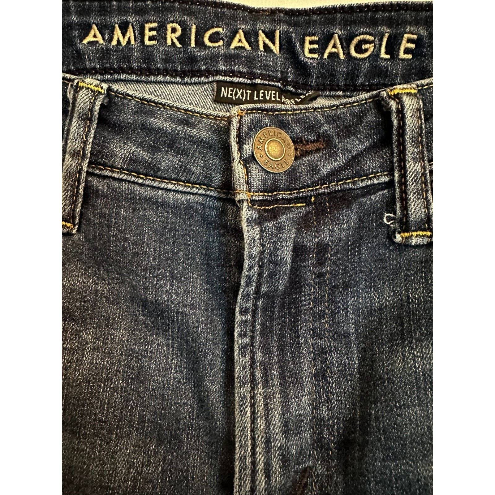 American Eagle Outfitters AMERICAN EAGLE jeans 32x32 slim, Next Level AirFlex/distress Size US 32 / EU 48 - 5 Thumbnail