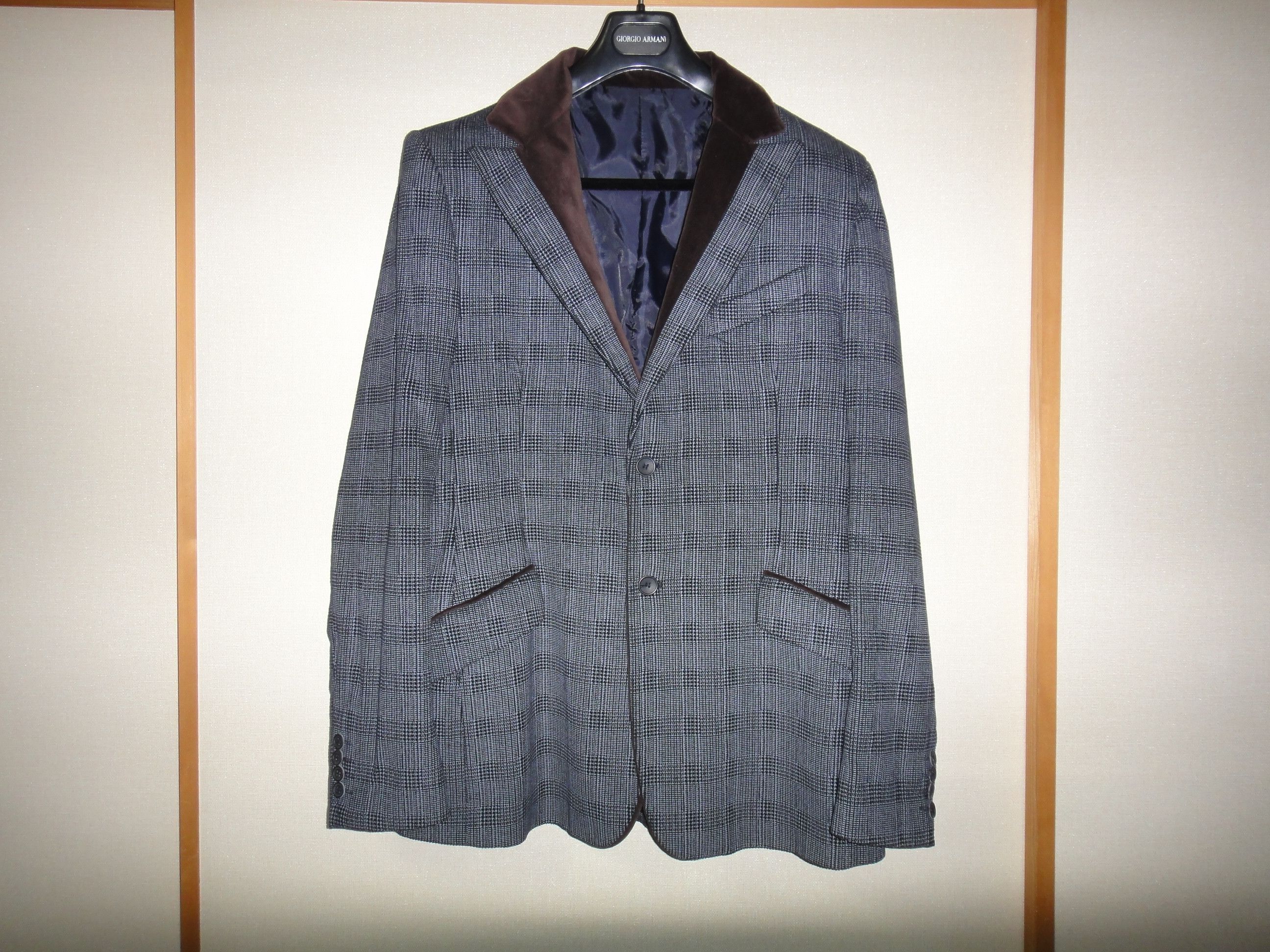 Dolce & Gabbana D&G Dolce & Gabbana Black Label Check Blazer Excellent Size 50R - 1 Thumbnail