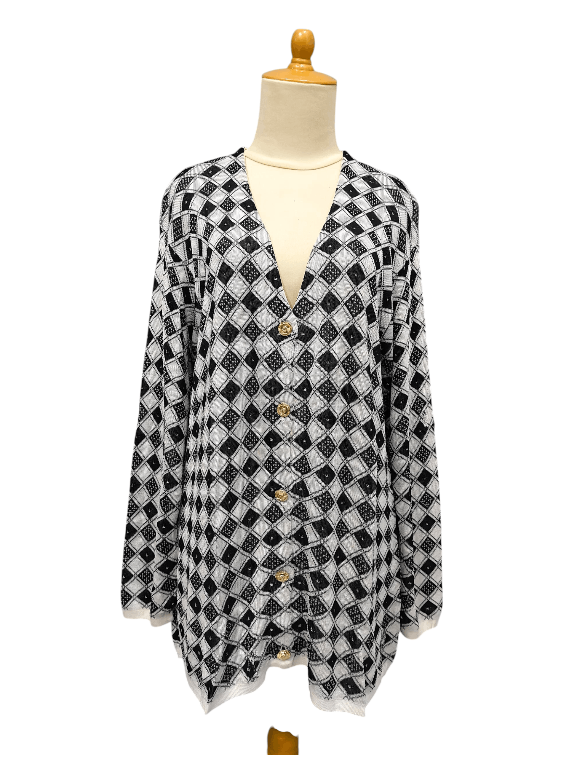 ARCHIVED🇮🇹 Vtg 80s Gianni Versace Versatile Rayon Knitted