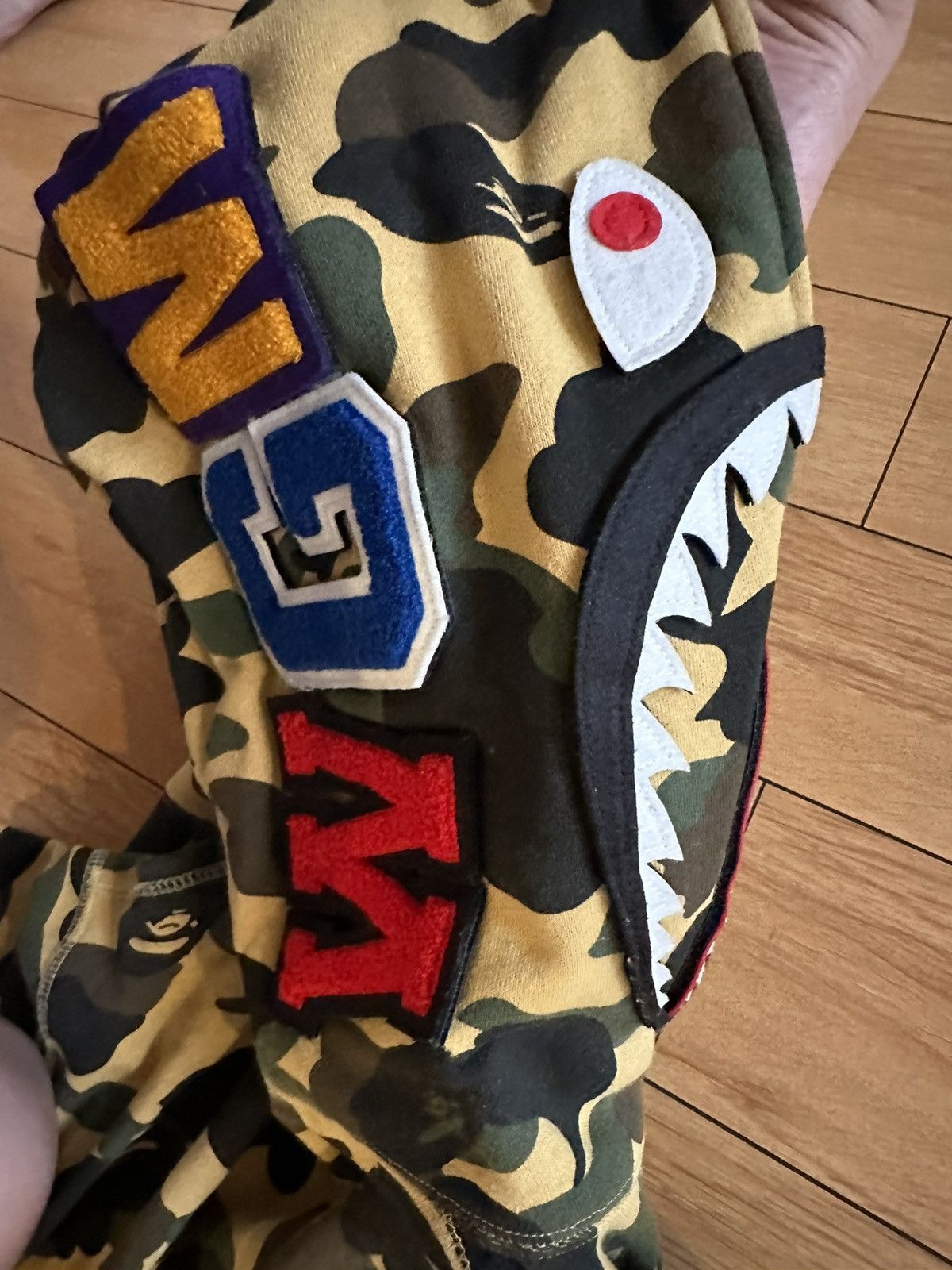 Bape 1st Camo Detachable Shark Full Zip Hoodie Size US M / EU 48-50 / 2 - 5 Thumbnail
