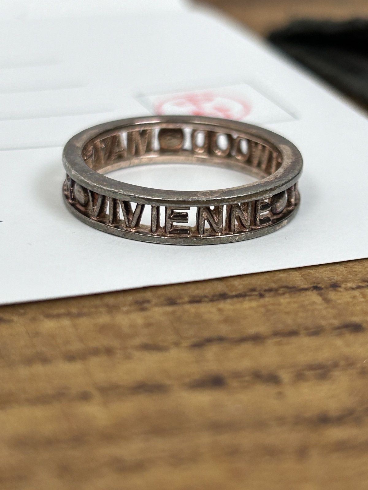 Vivienne Westwood Vivienne Westwood 925 Silver Westminster Mayfair Ring Size M Size ONE SIZE - 1 Thumbnail