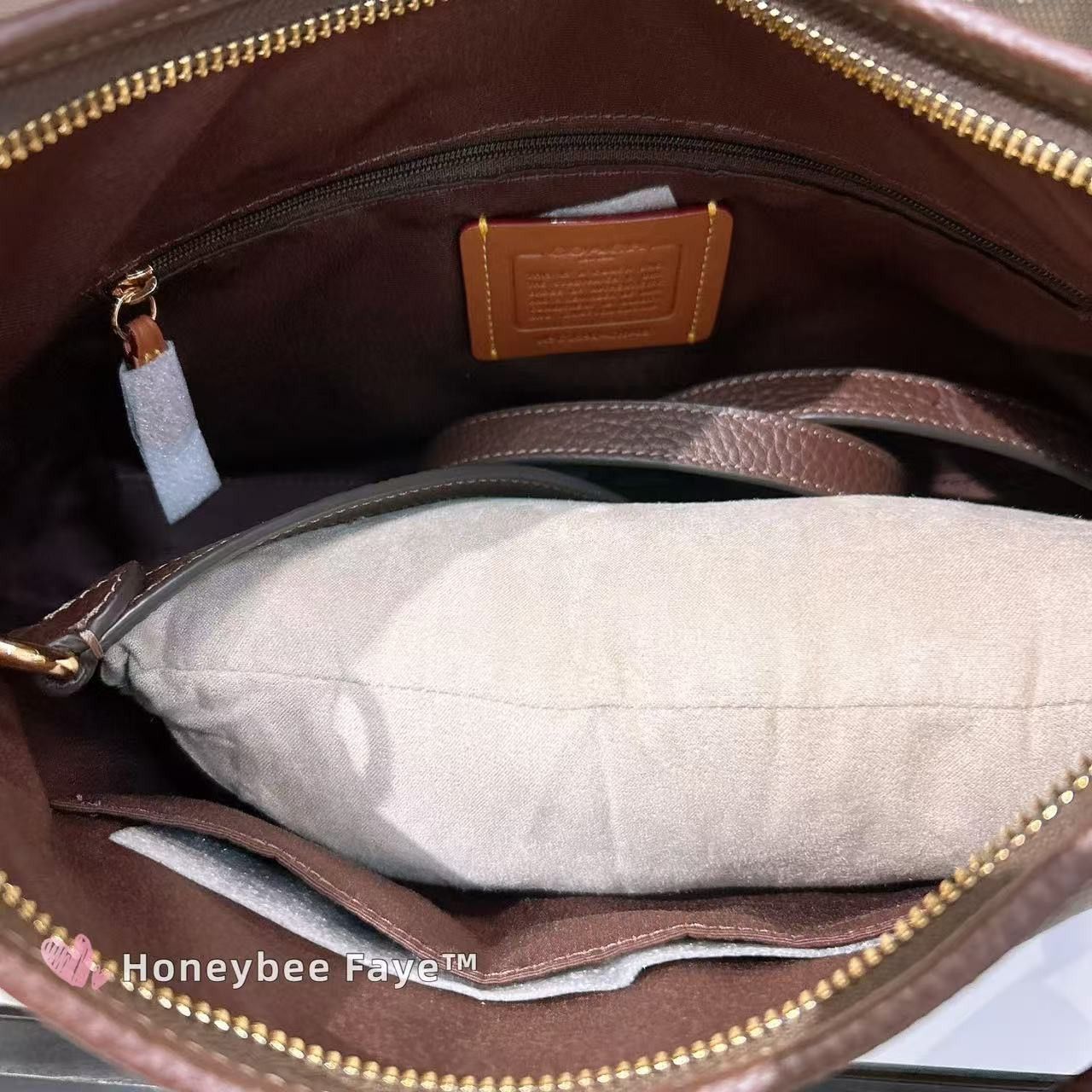Coach Laurel Shoulder Bag CR148 Gold/Maple Size ONE SIZE - 9 Thumbnail