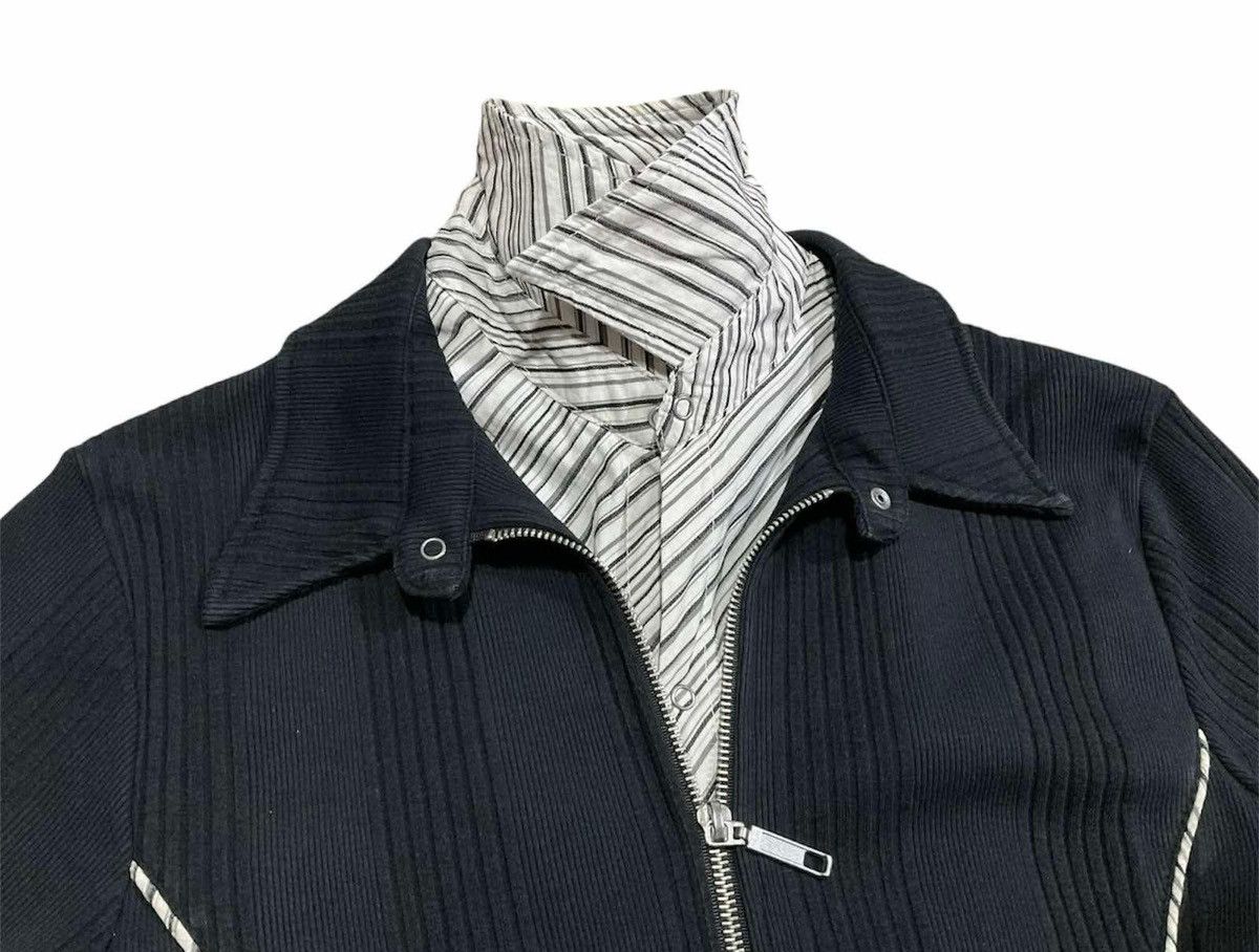Hysteric Glamour × If Six Was Nine × Japanese Brand 🔥Y2K Japanese Agate Gothic Zipper Double Layer Shirt Size US S / EU 44-46 / 1 - 5 Thumbnail