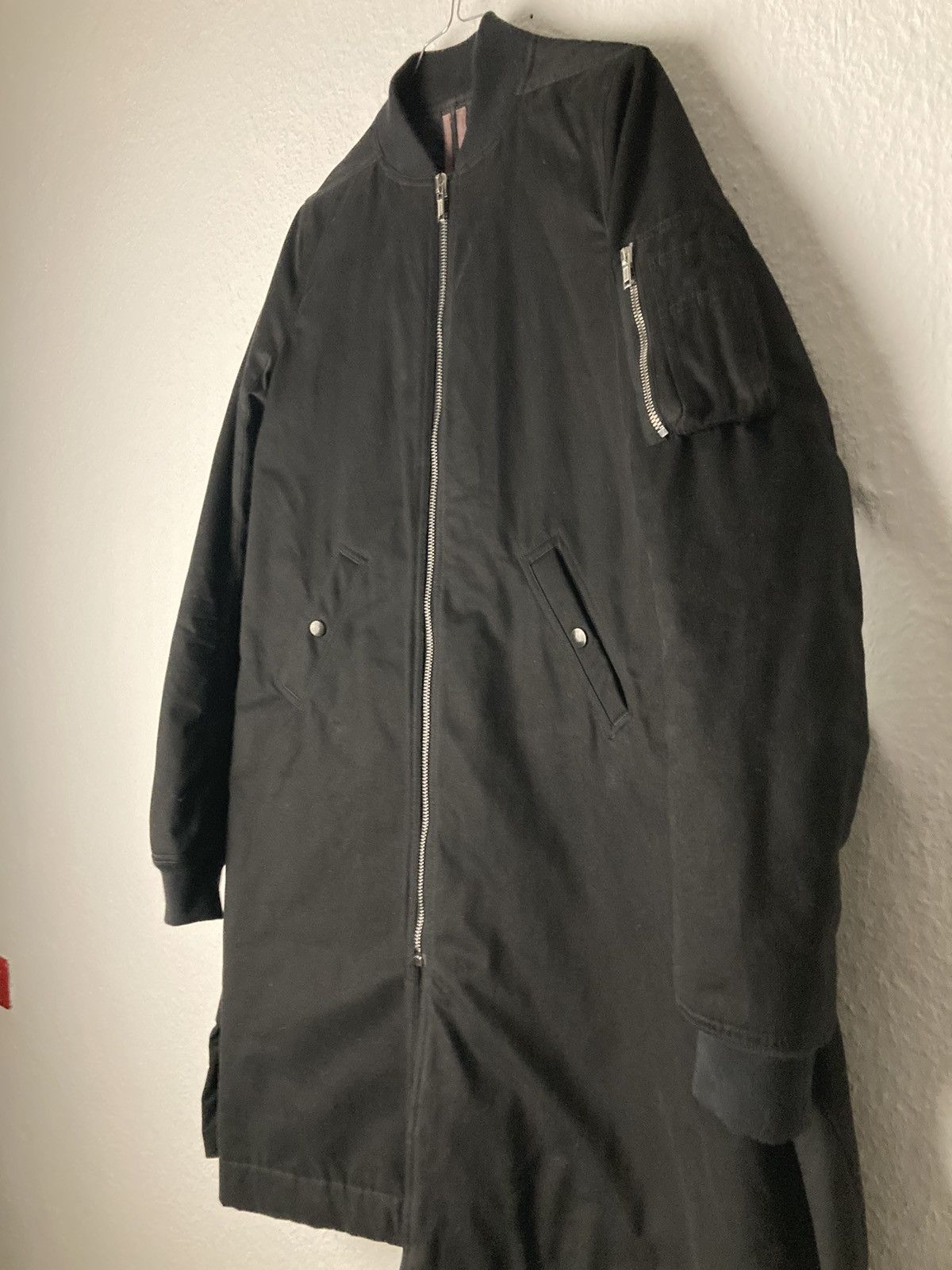 Rick Owens F/W 16 "MASTODON" Padded Moleskin Bomber Coat Rick Owens Size US S / EU 44-46 / 1 - 6 Thumbnail