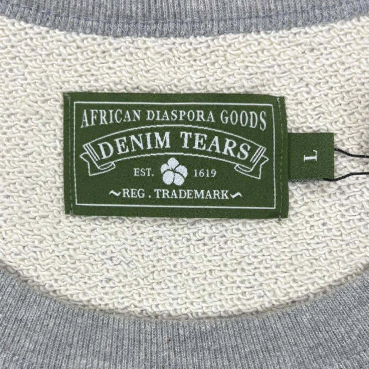 DENIM TEARS Denim Tears Class Of 1619 Crewneck Size US L / EU 52-54 / 3 - 5 Thumbnail