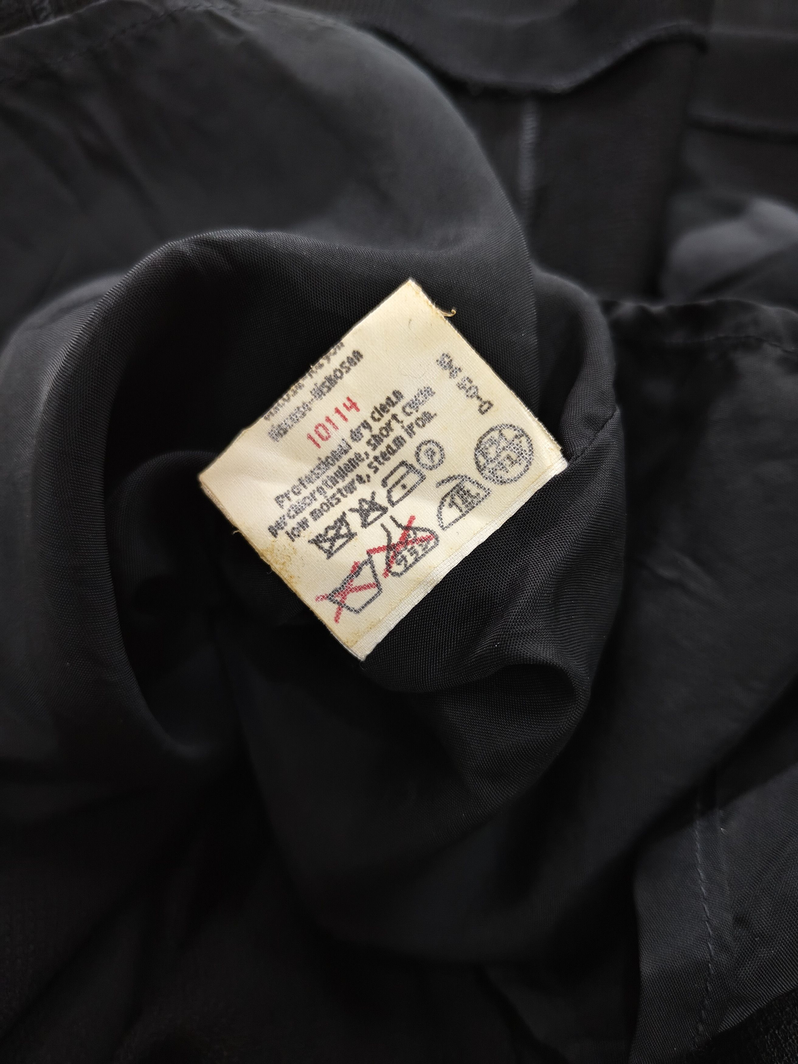 Byblos 💥 Byblos 🇮🇹 Wool Black Midi Skirt Size 28" / US 6 / IT 42 - 9 Thumbnail